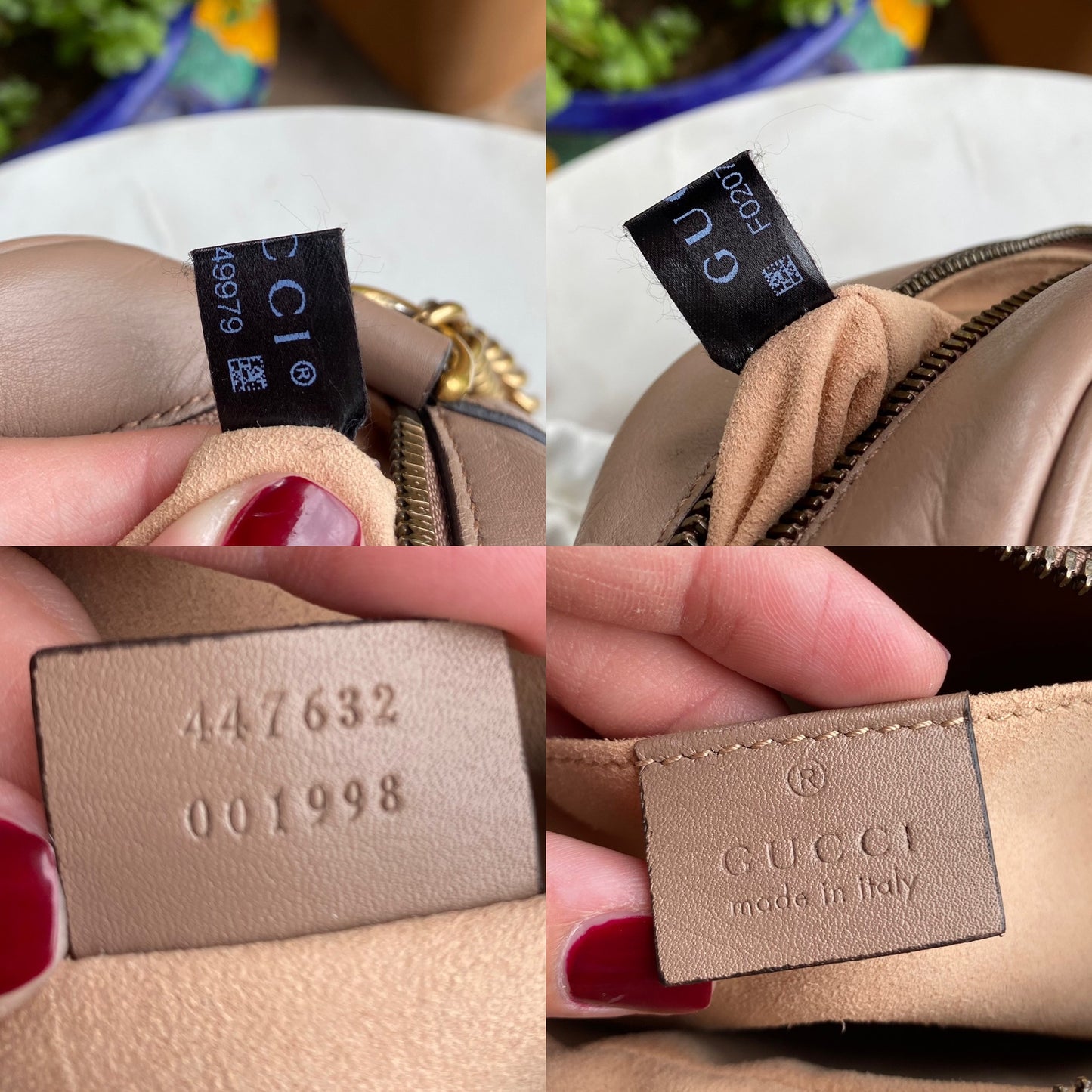 Gucci GG Marmont Small Matelassé Shoulder Bag