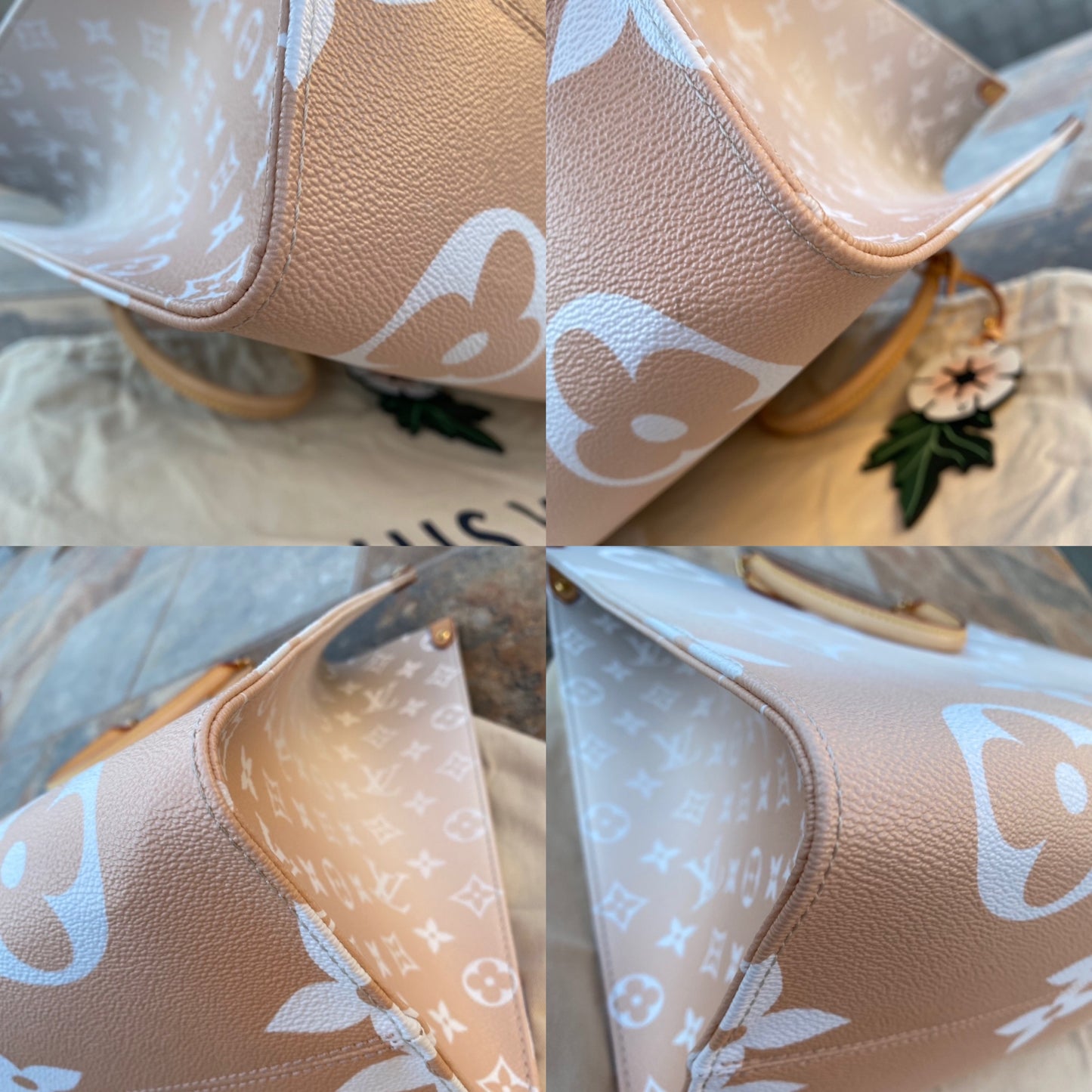 Louis Vuitton By The Pool Onthego GM Giant Monogram Tote