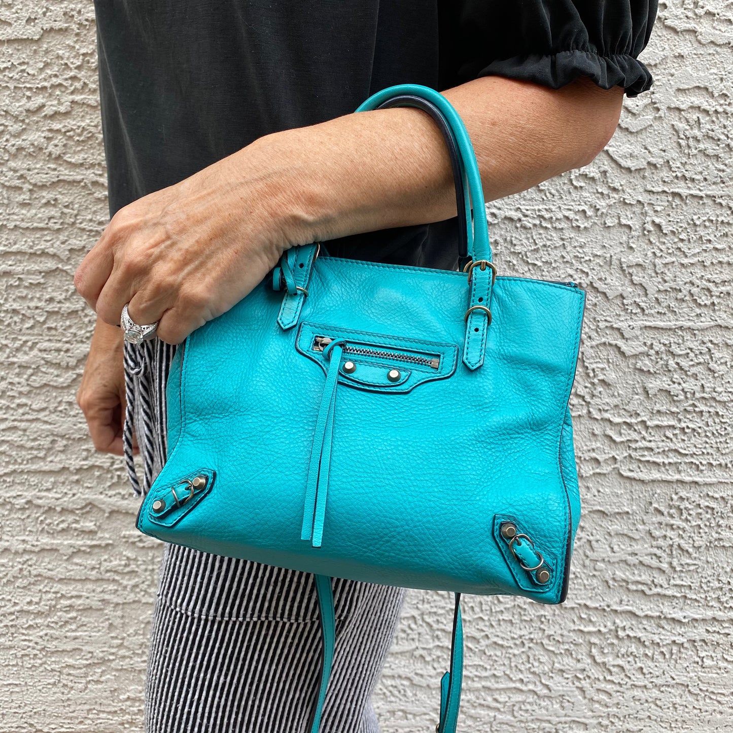 Balenciaga Mini Papier A4 Crossbody Bag