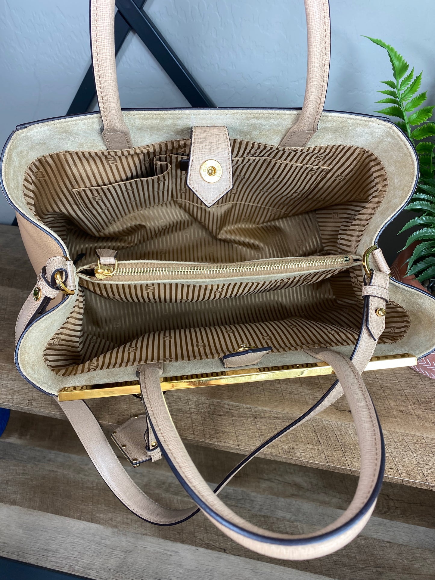 Fendi 2Jours Double Handle Medium Tote