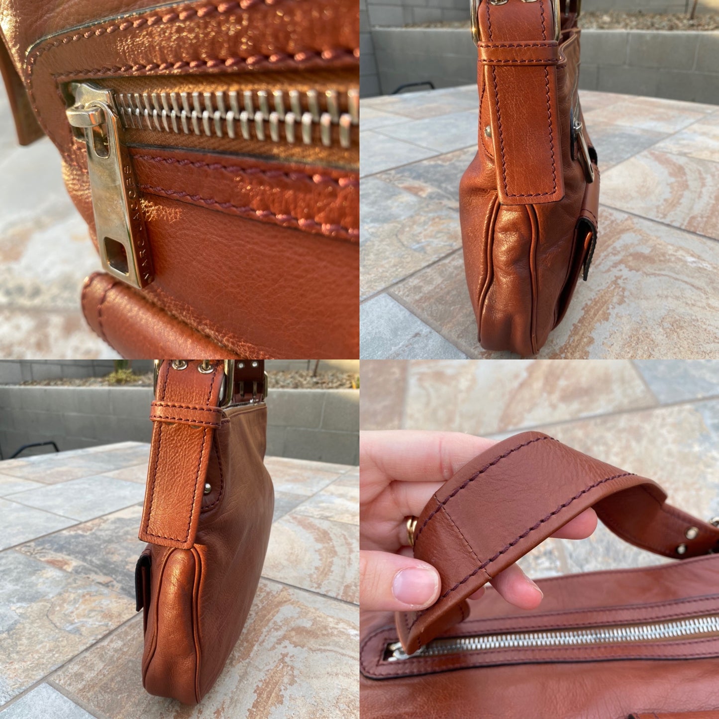 Marc Jacobs Sophia Calf Leather Hobo