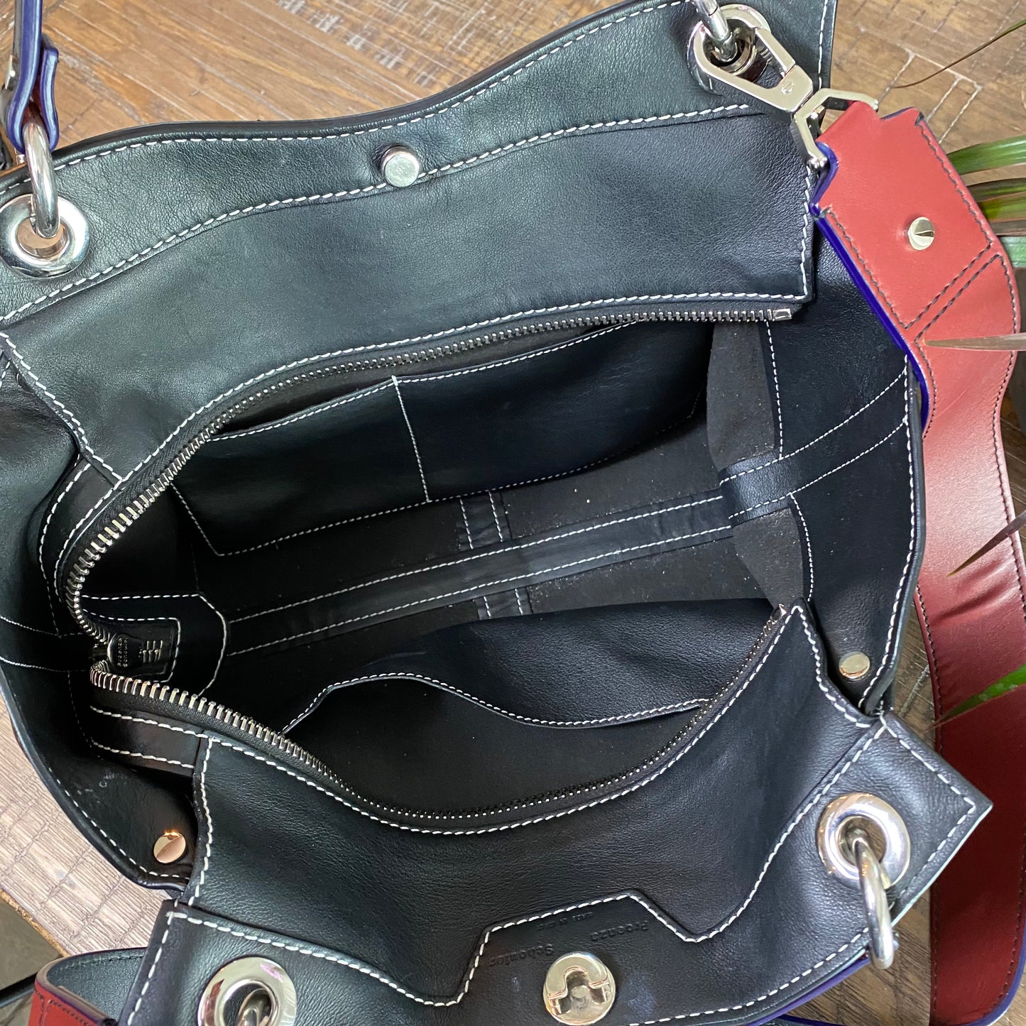 Proenza Schouler Curl Stitched Leather Tote