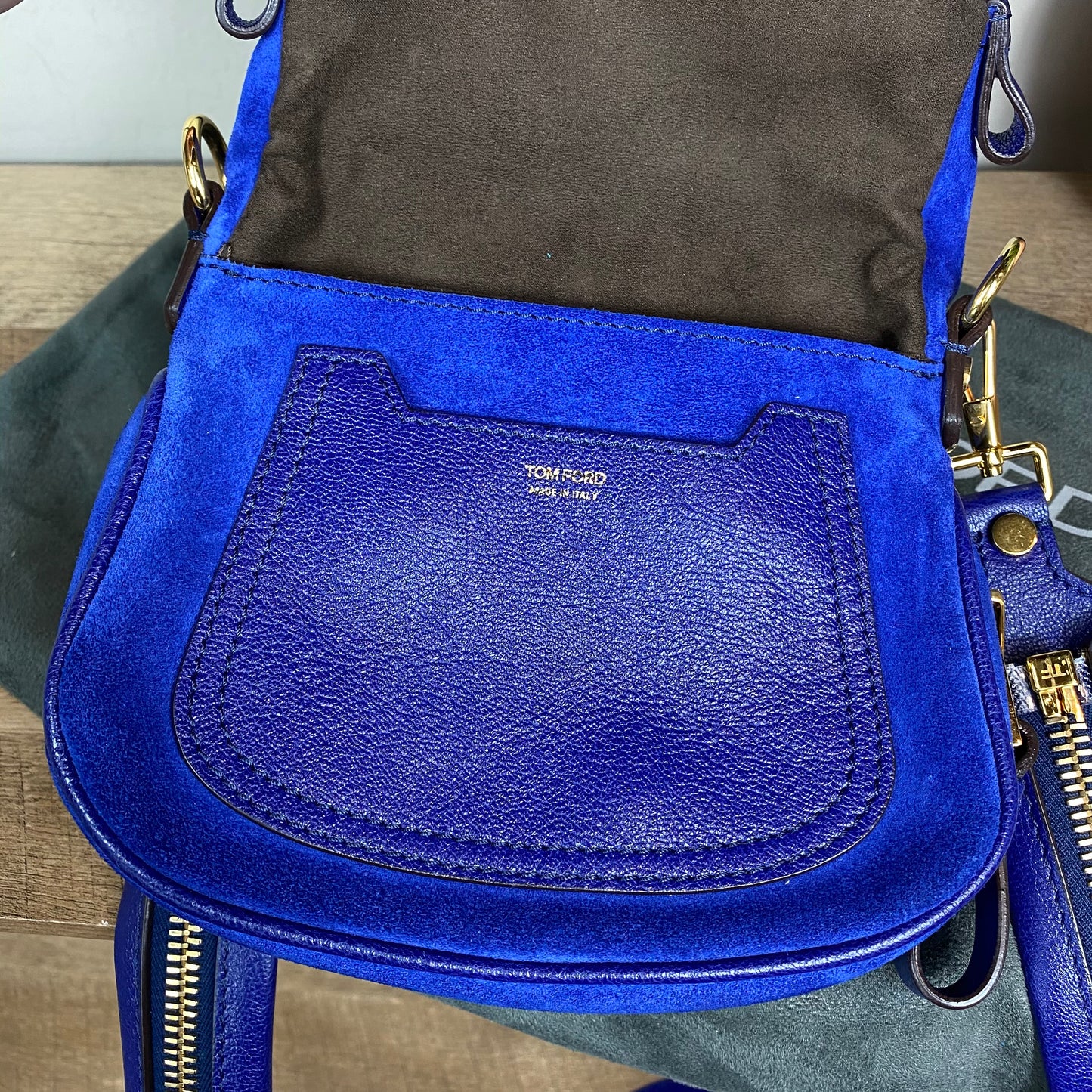 Tom Ford Small Jennifer Suede Crossbody