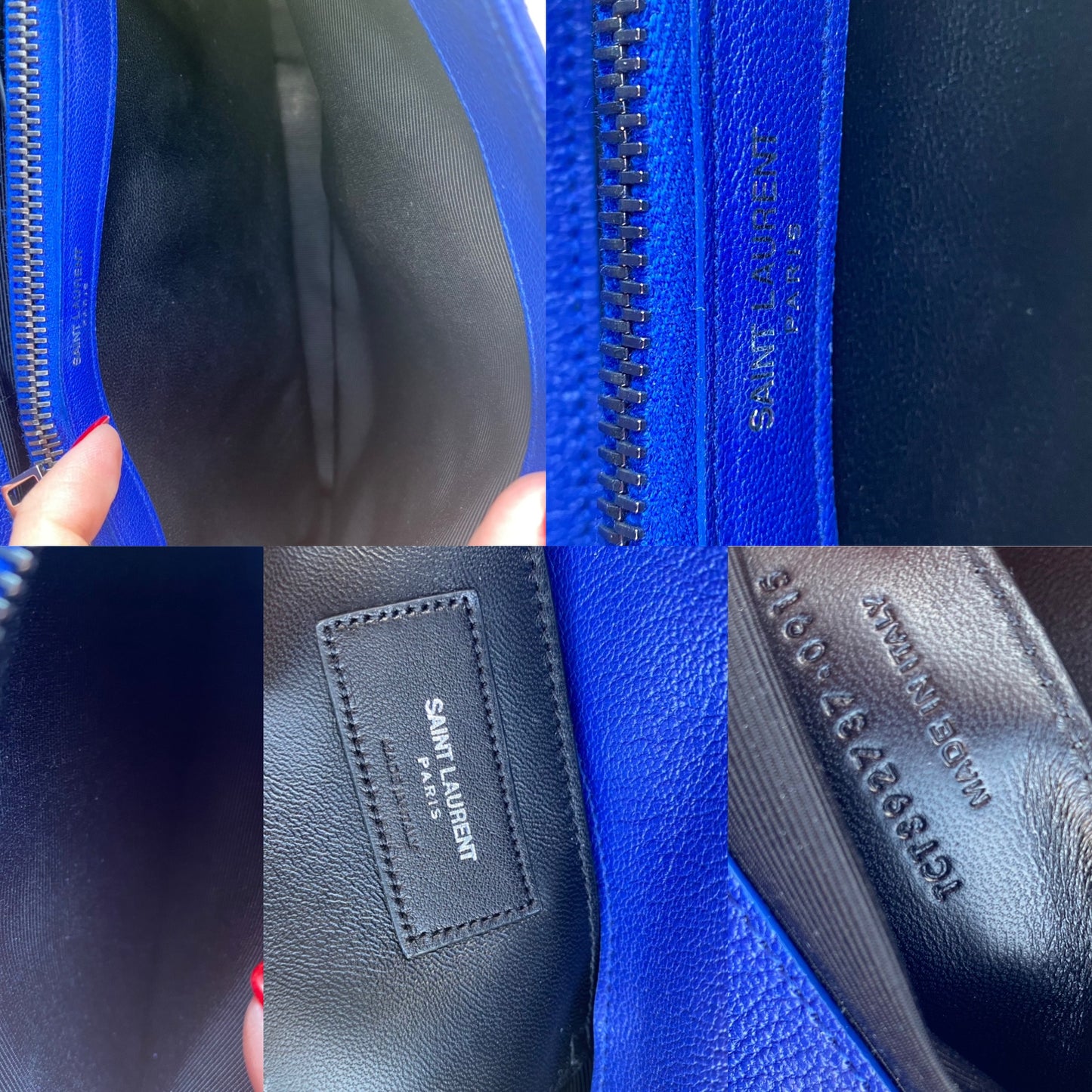 Saint Laurent YSL Medium Matelasse College Bag