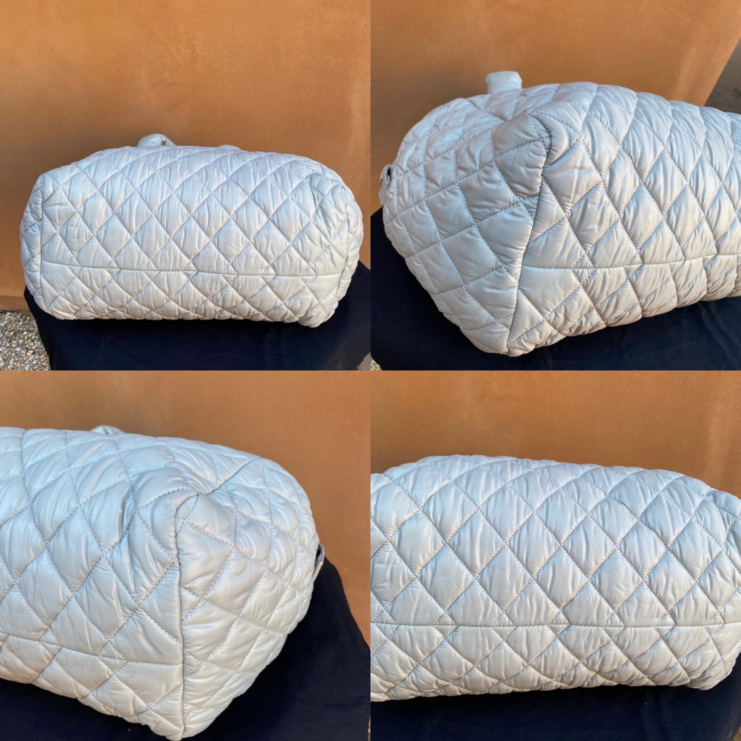 Chanel Nylon Quilted Coco Cocoon Bowler