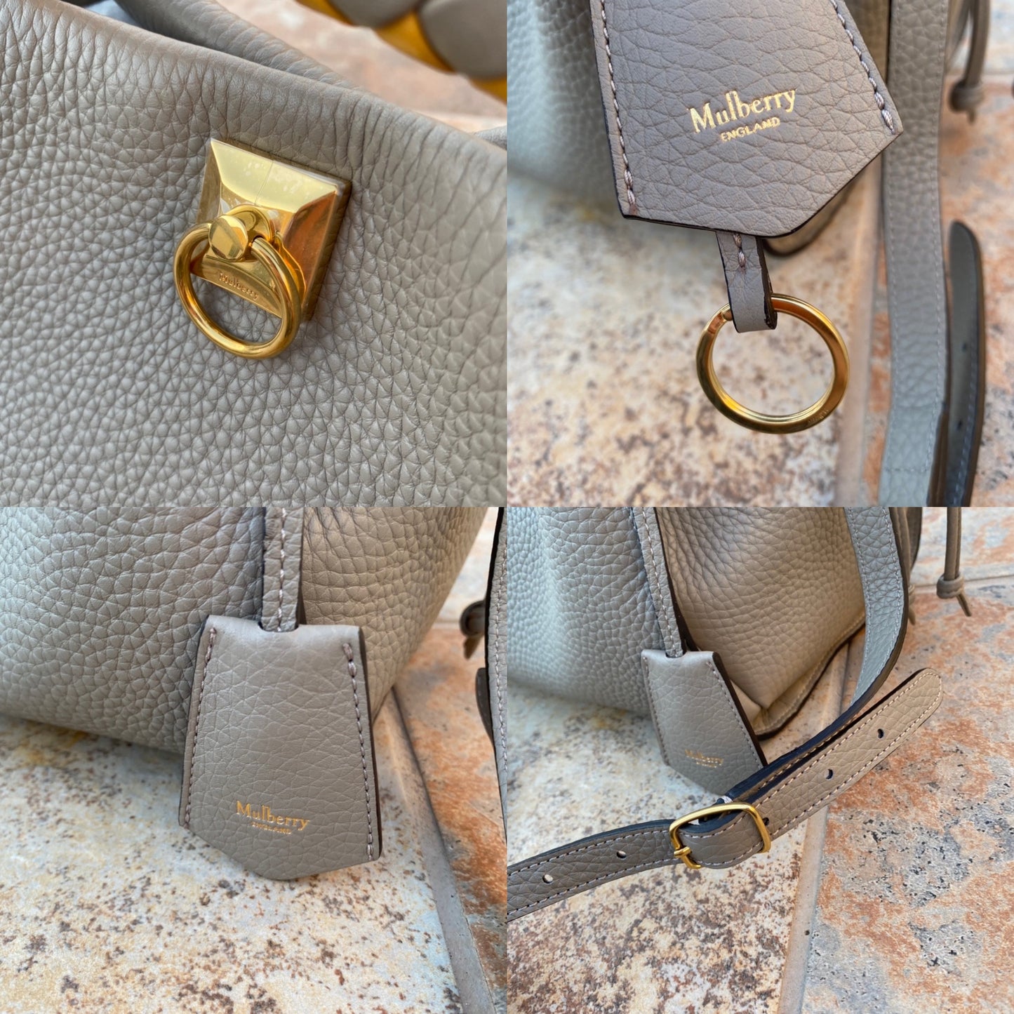 Mulberry Iris Large Leather Shoulder Bag