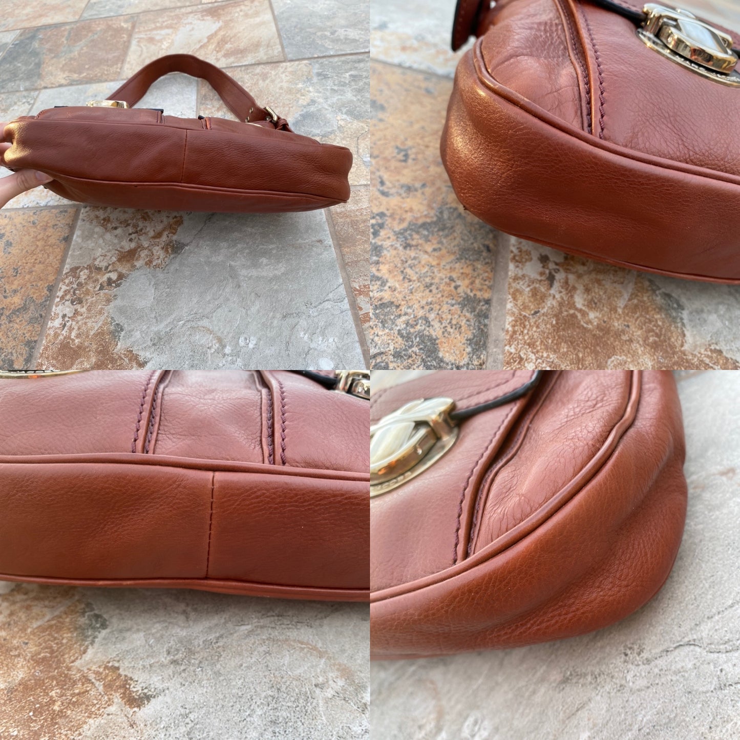 Marc Jacobs Sophia Calf Leather Hobo