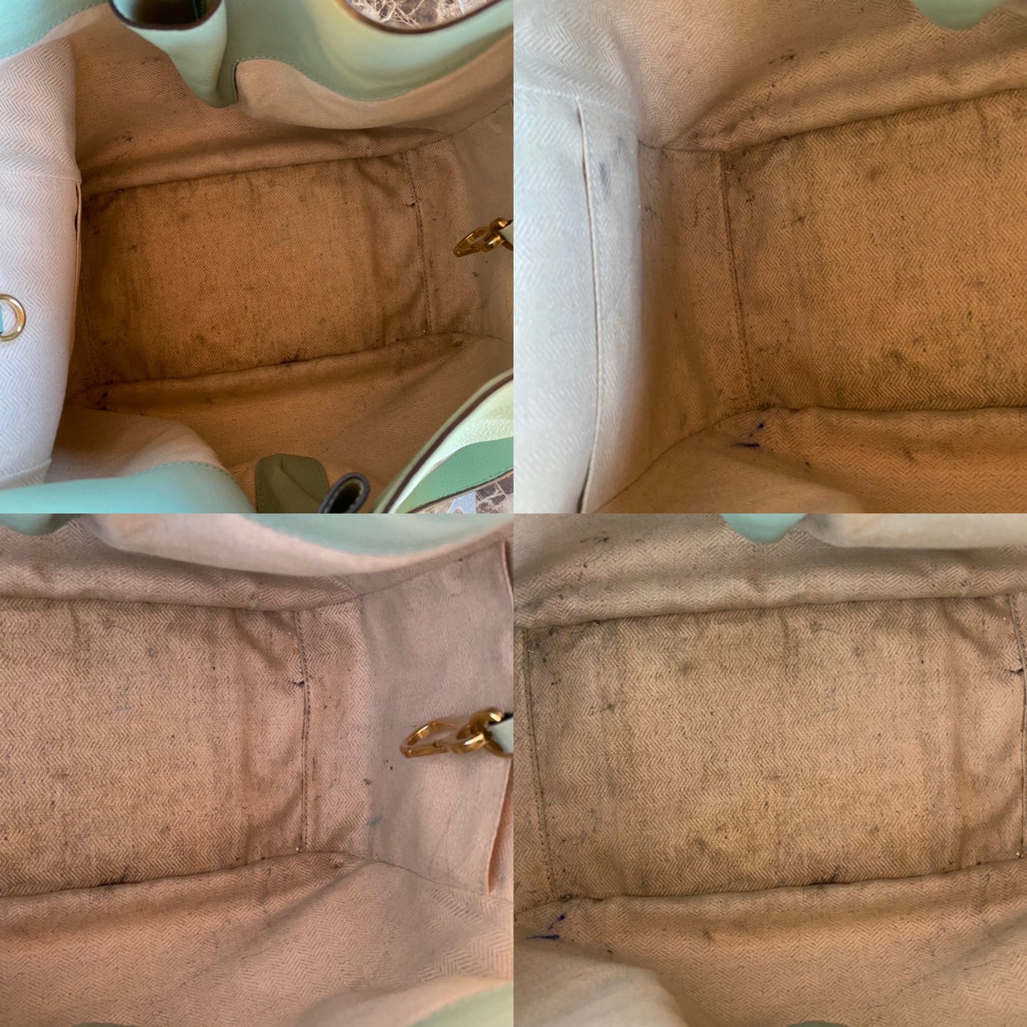 Loewe Small Leather Hammock Tote