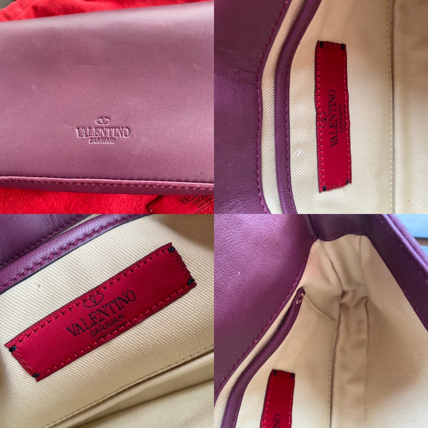 Valentino Garavani Leather Bow Crossbody Bag