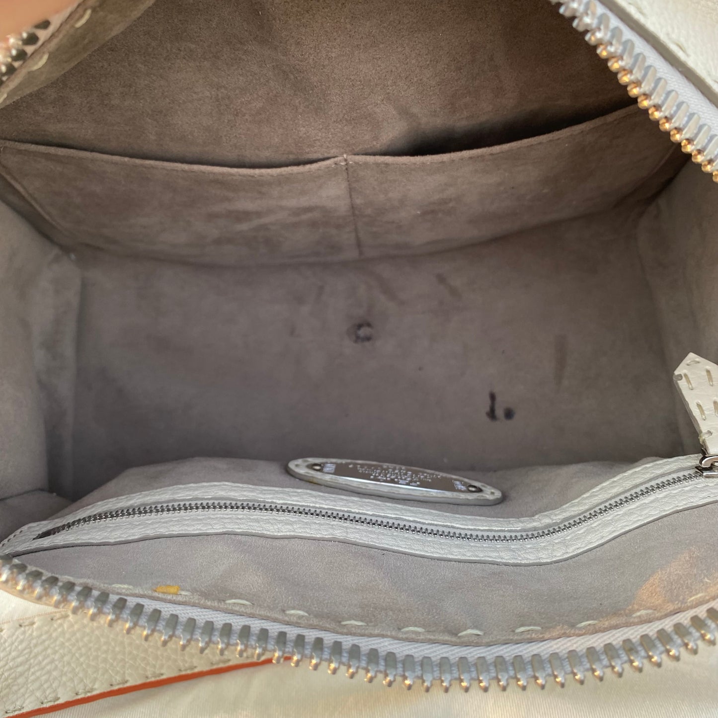 Fendi Selleria Lei Boston Top Handle Bag