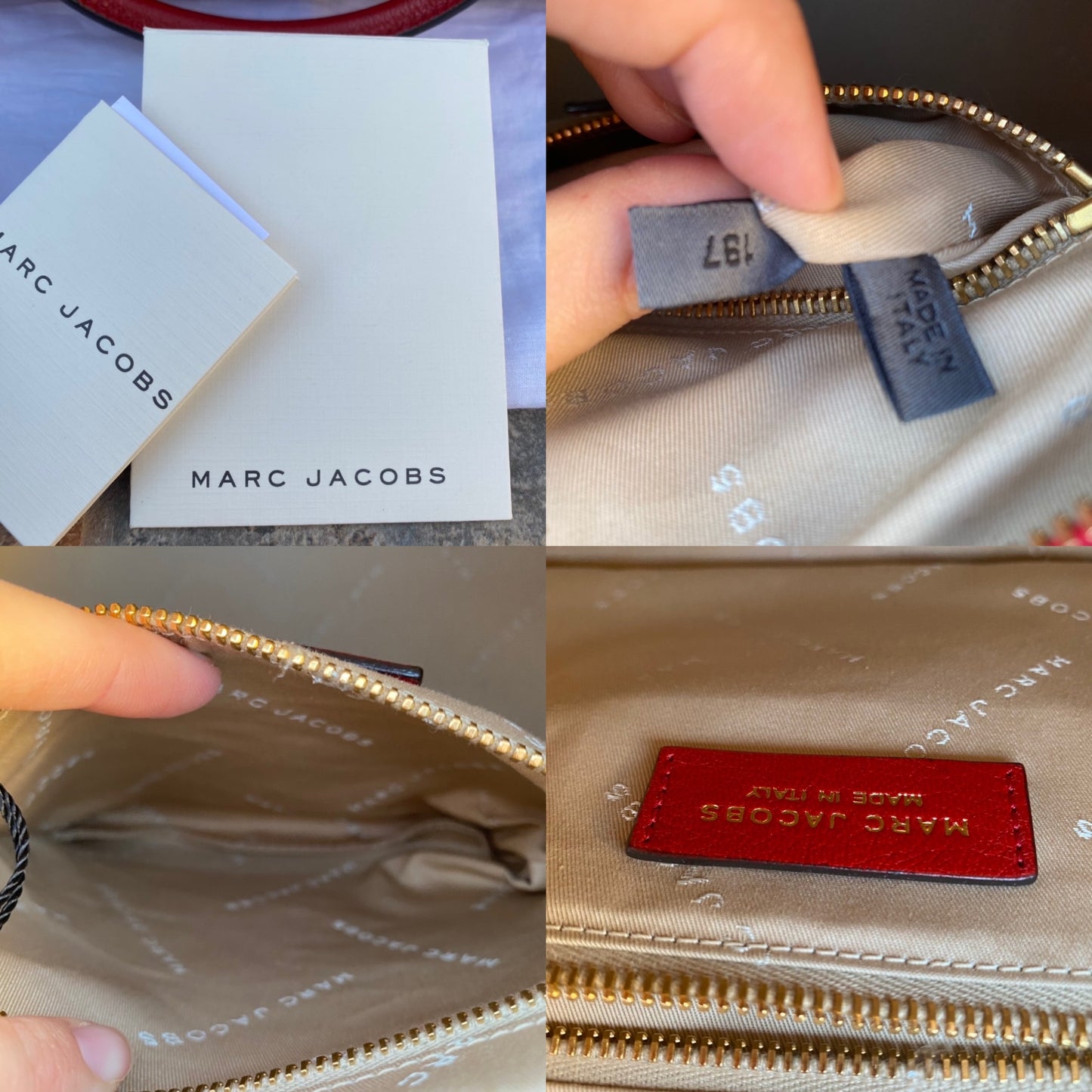 Marc Jacobs Small Fulton Leather Satchel