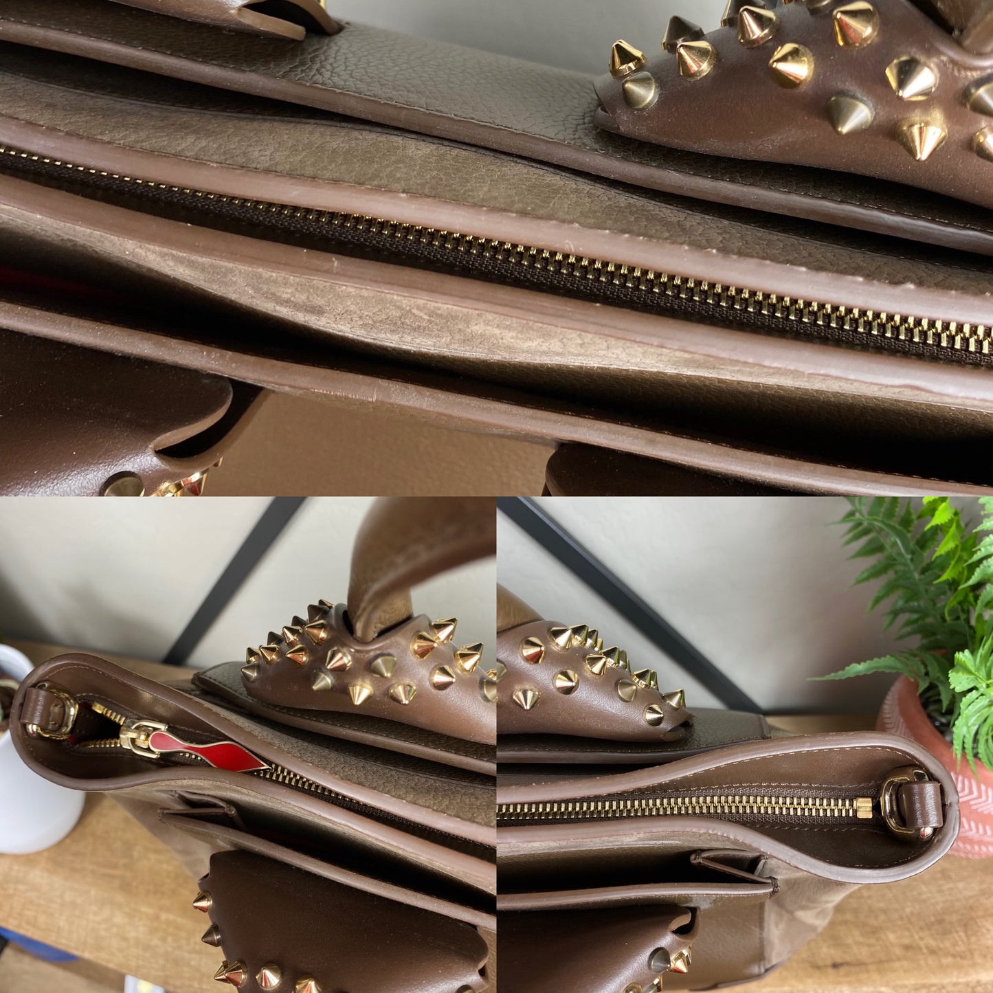 Christian Louboutin Large Eloise Studded Tote