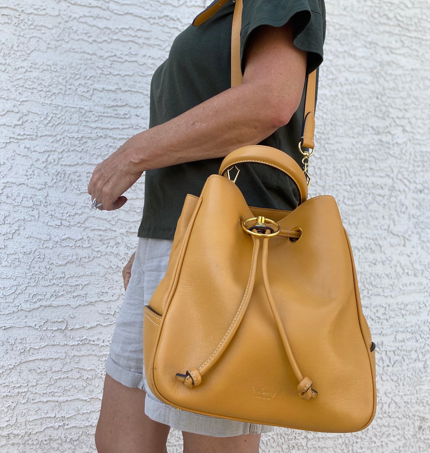 Mulberry Hampstead Silky Calf Leather Bag