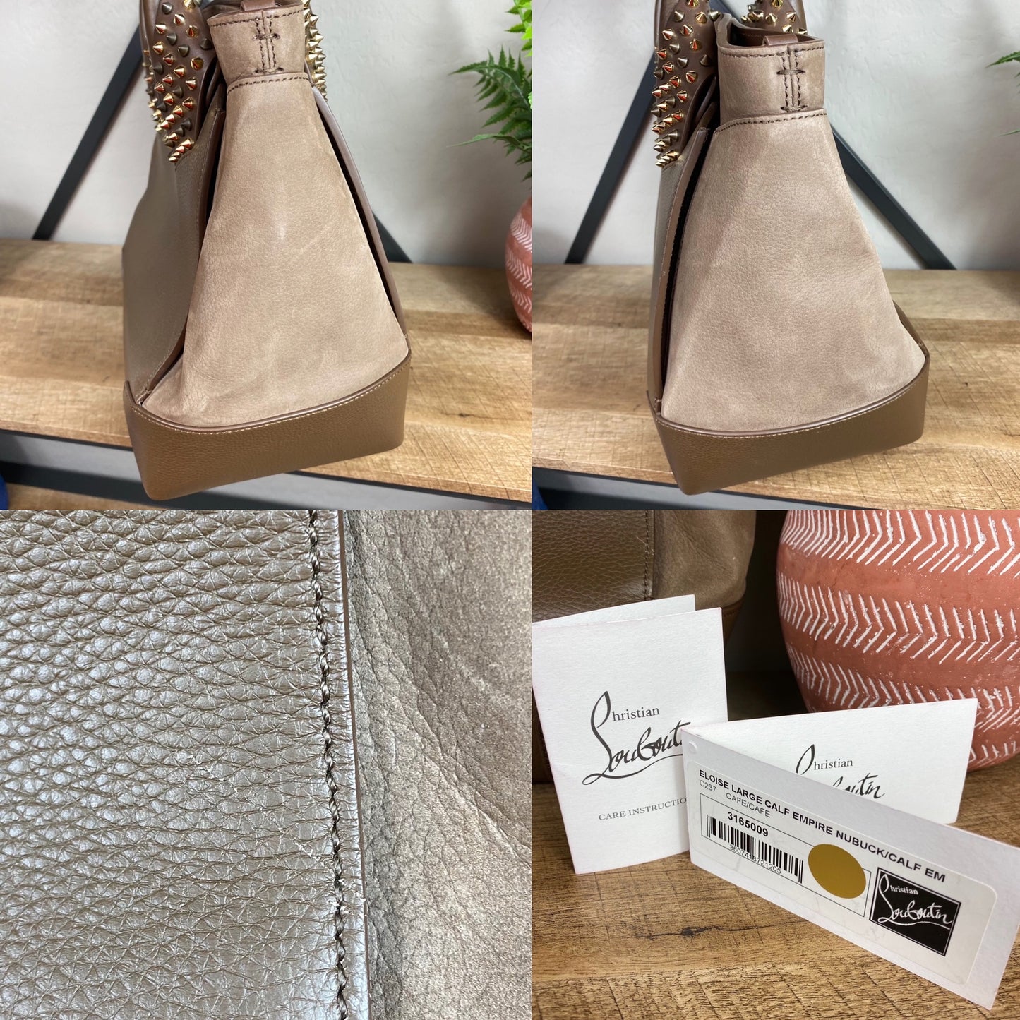 Christian Louboutin Large Eloise Studded Tote