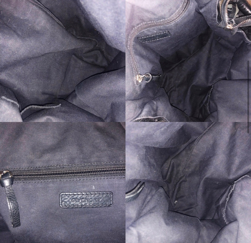 Givenchy XL Grommet Embellished Hobo Bag