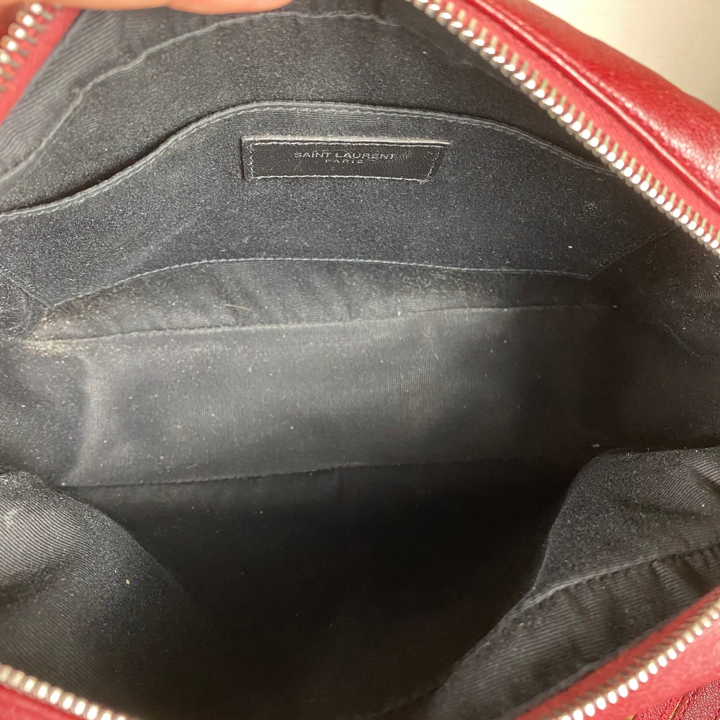 Saint Laurent Lou Smooth Leather Crossbody