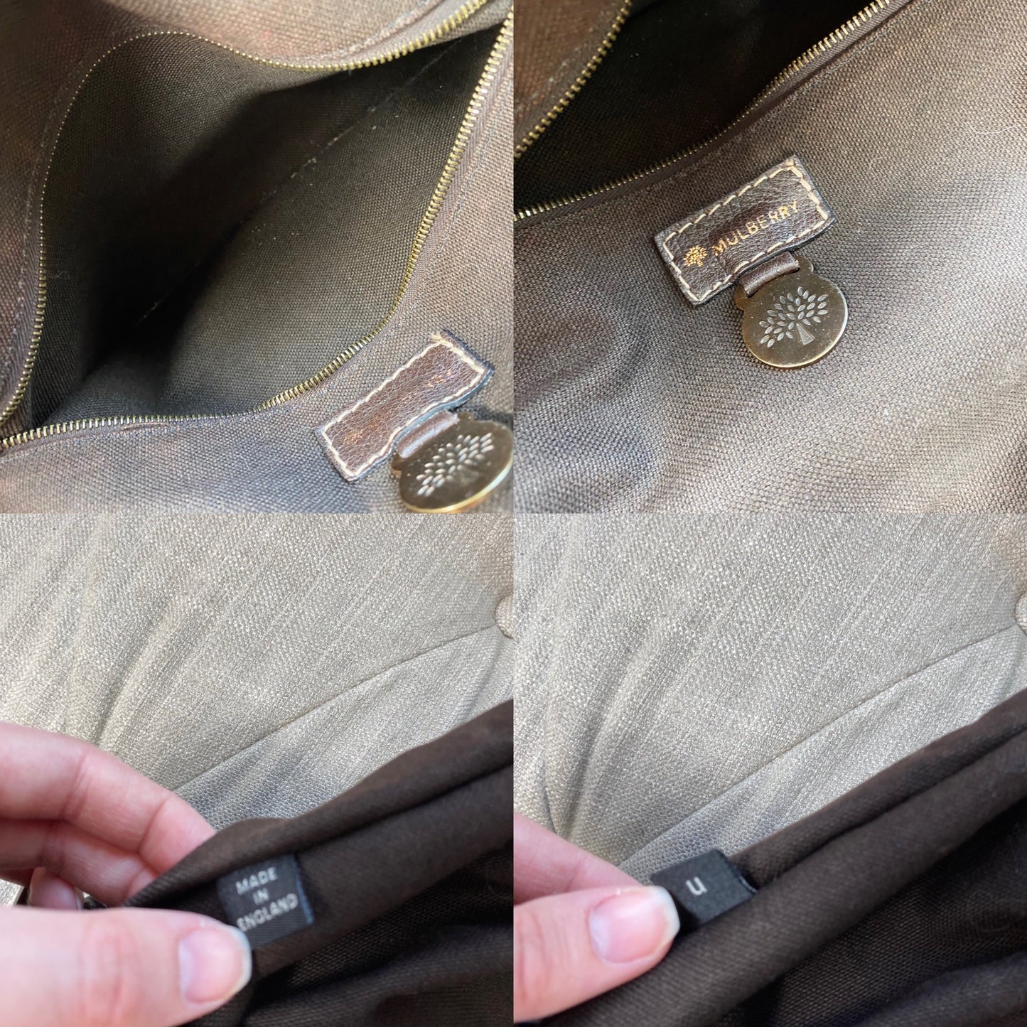 Mulberry Small Braided Leather Satchel