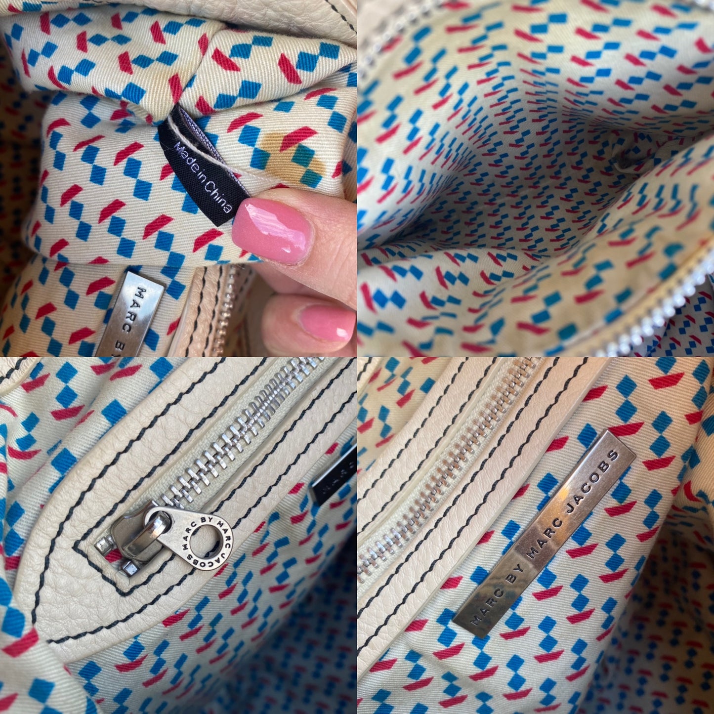 Marc Jacobs Vintage Blake Leather Hobo