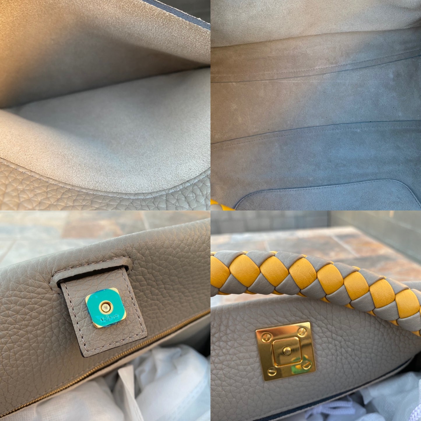 Mulberry Iris Large Leather Shoulder Bag