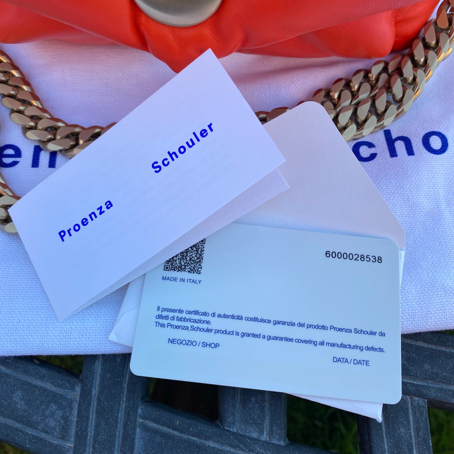 Proenza Schouler Harris PS Leather Shoulder Bag