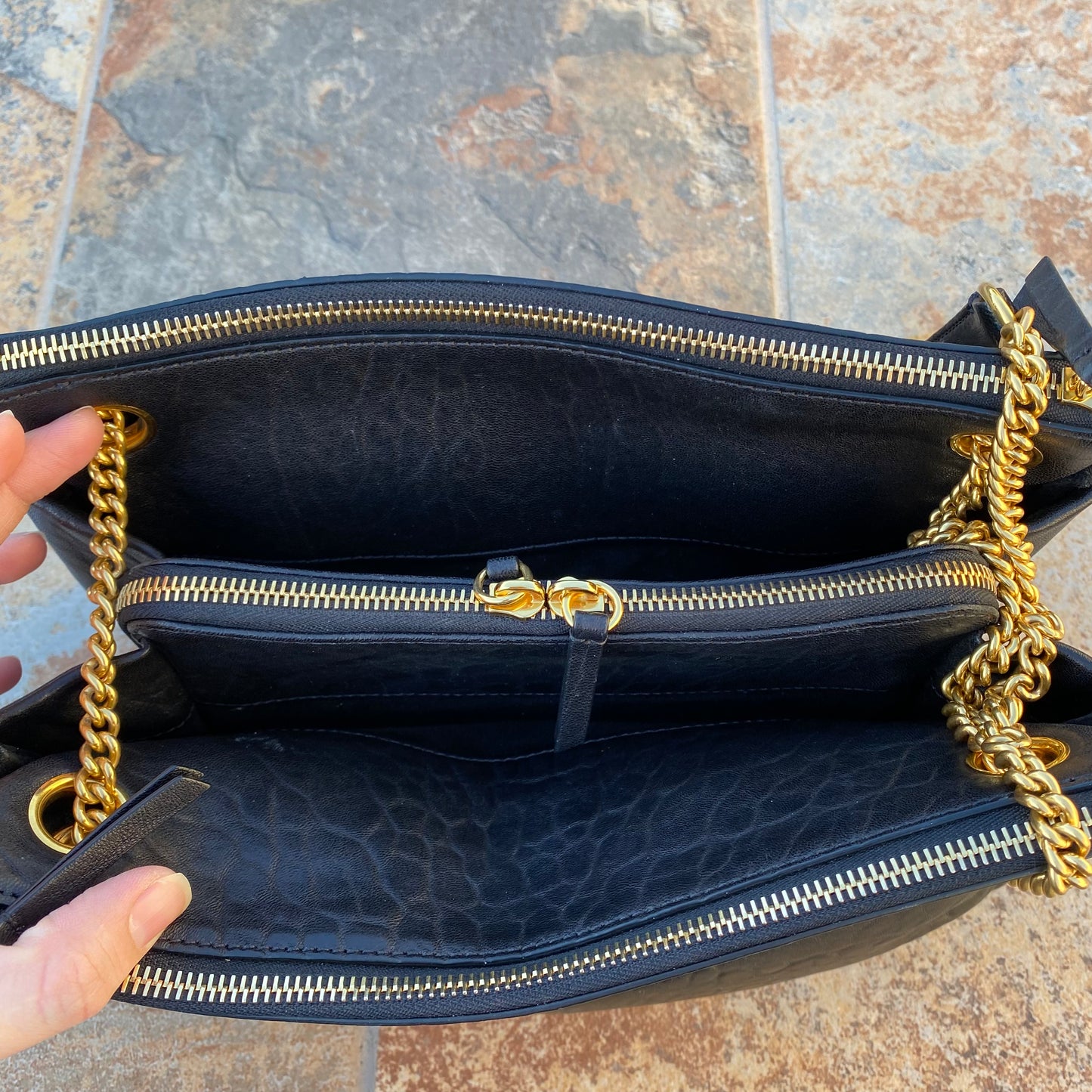 Mulberry Winsley Pebbled Lambskin Leather Shoulder Bag