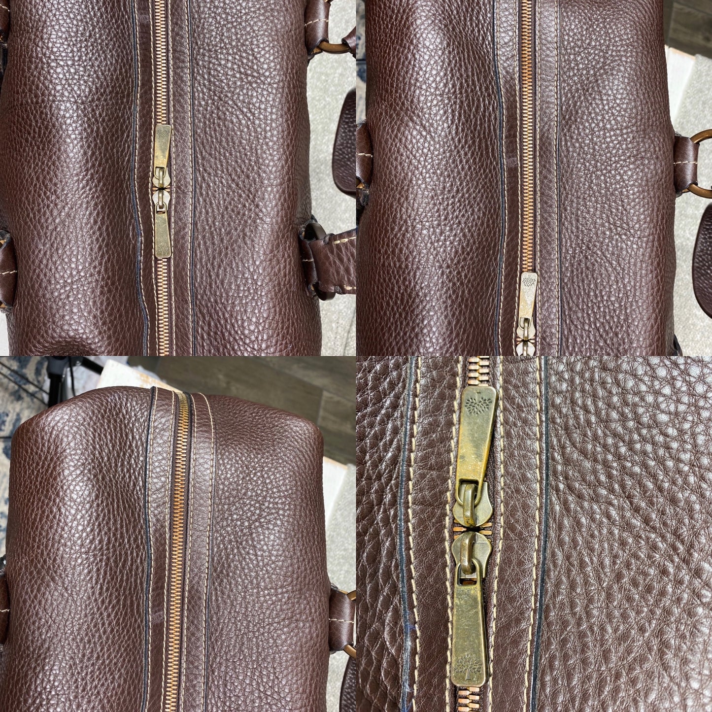 Mulberry Large Braided Leather Satchel