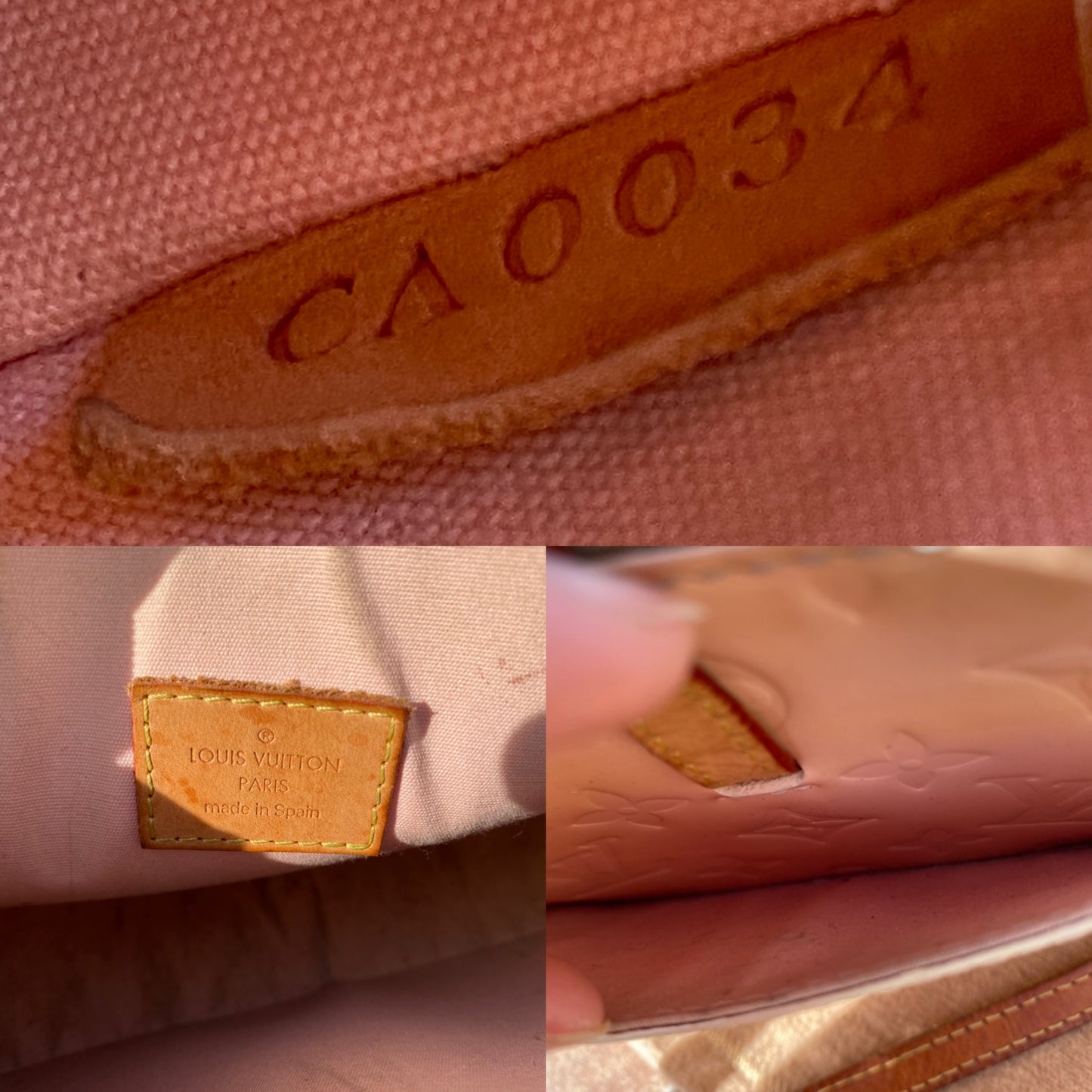 Louis Vuitton Monogram Vernis Mallory Pochette