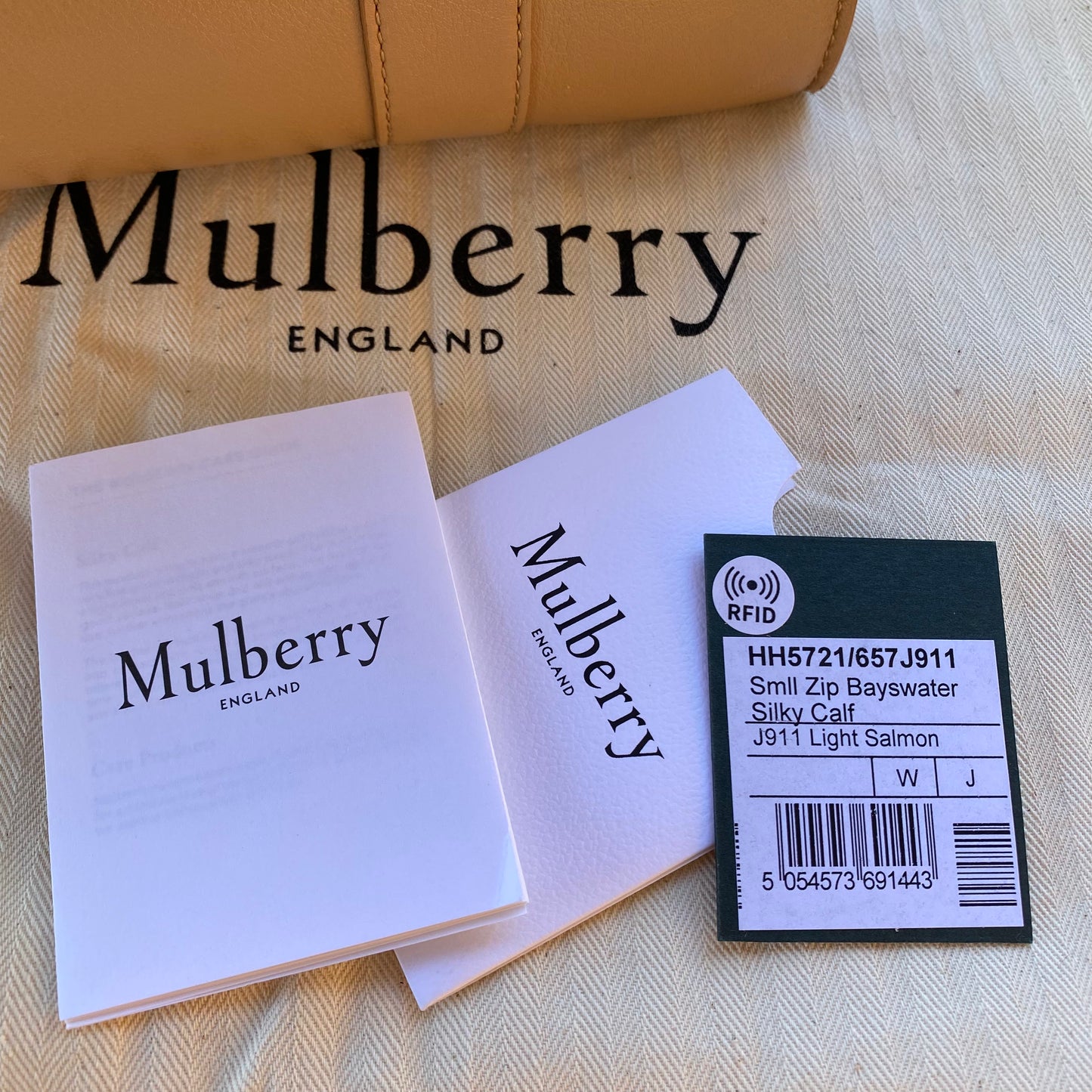 Mulberry Small Zipped Bayswater Silky Leather Tote