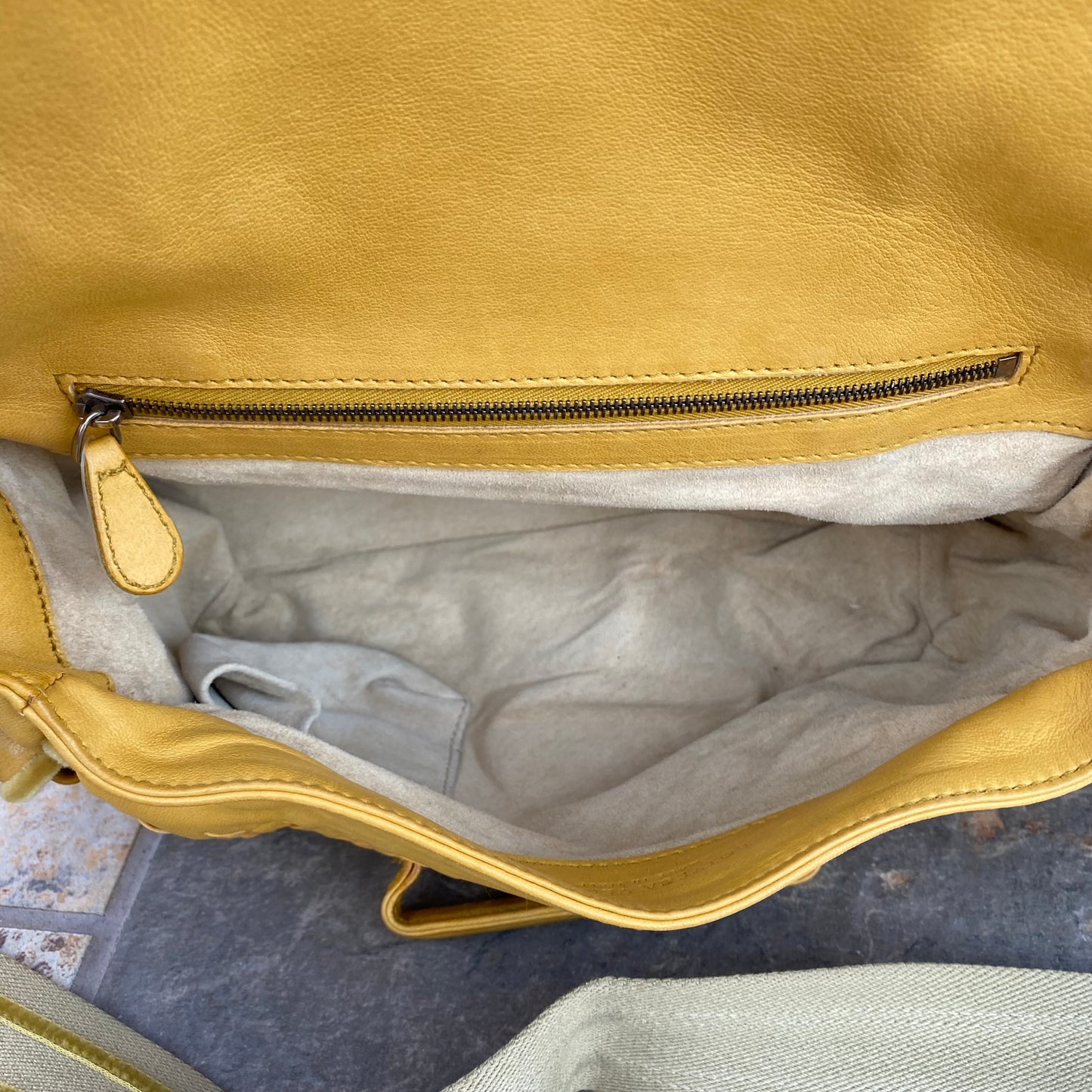 Bottega Veneta Intrecciato Velvet Trimmed Hobo