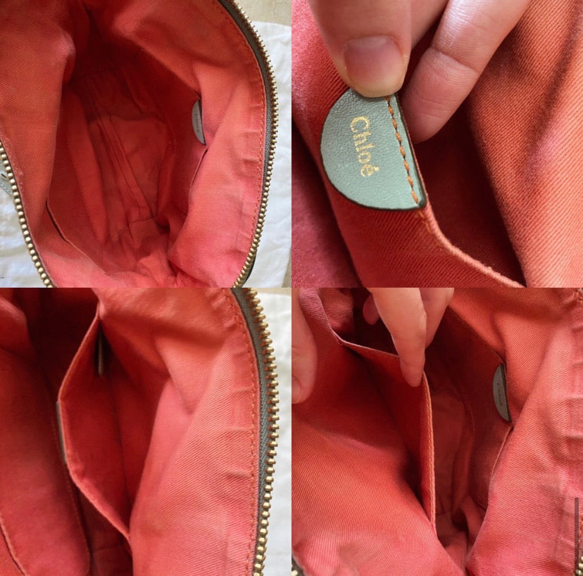 Chloé Angie Small Leather Crossbody Bag