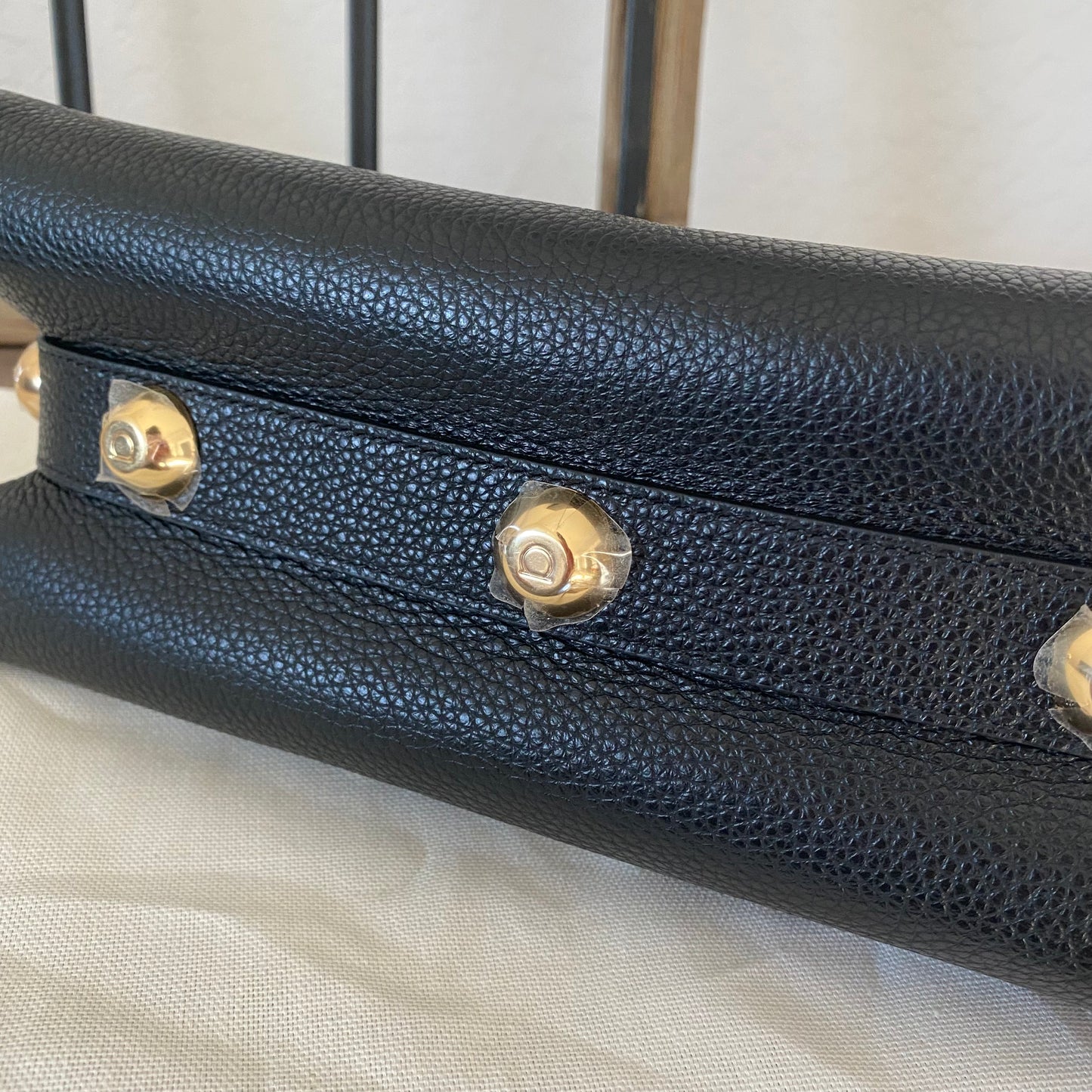 Salvatore Ferragamo Glam Gancio Leather Shoulder Bag