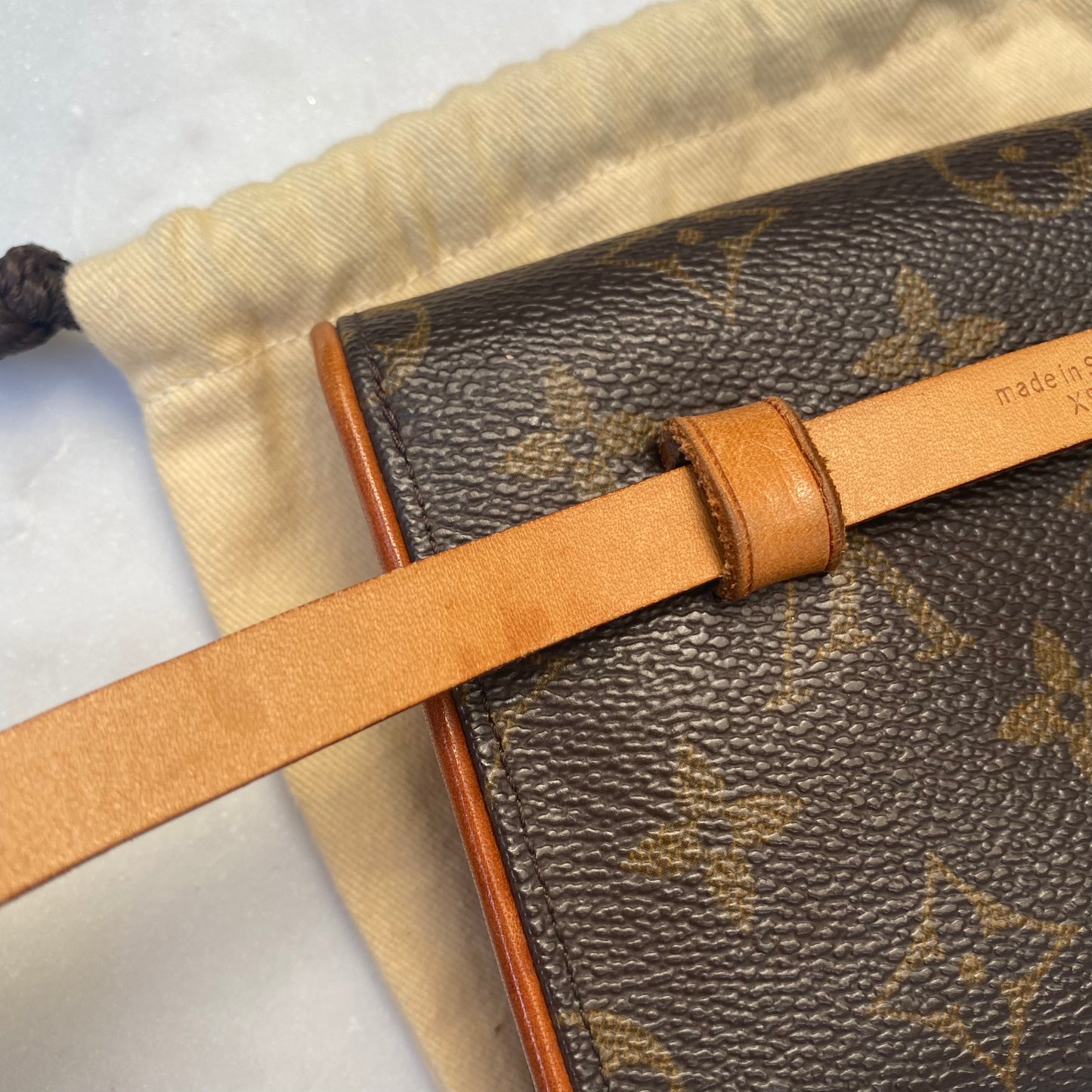 Louis Vuitton Vintage Monogram Pochette Florentine Bumbag
