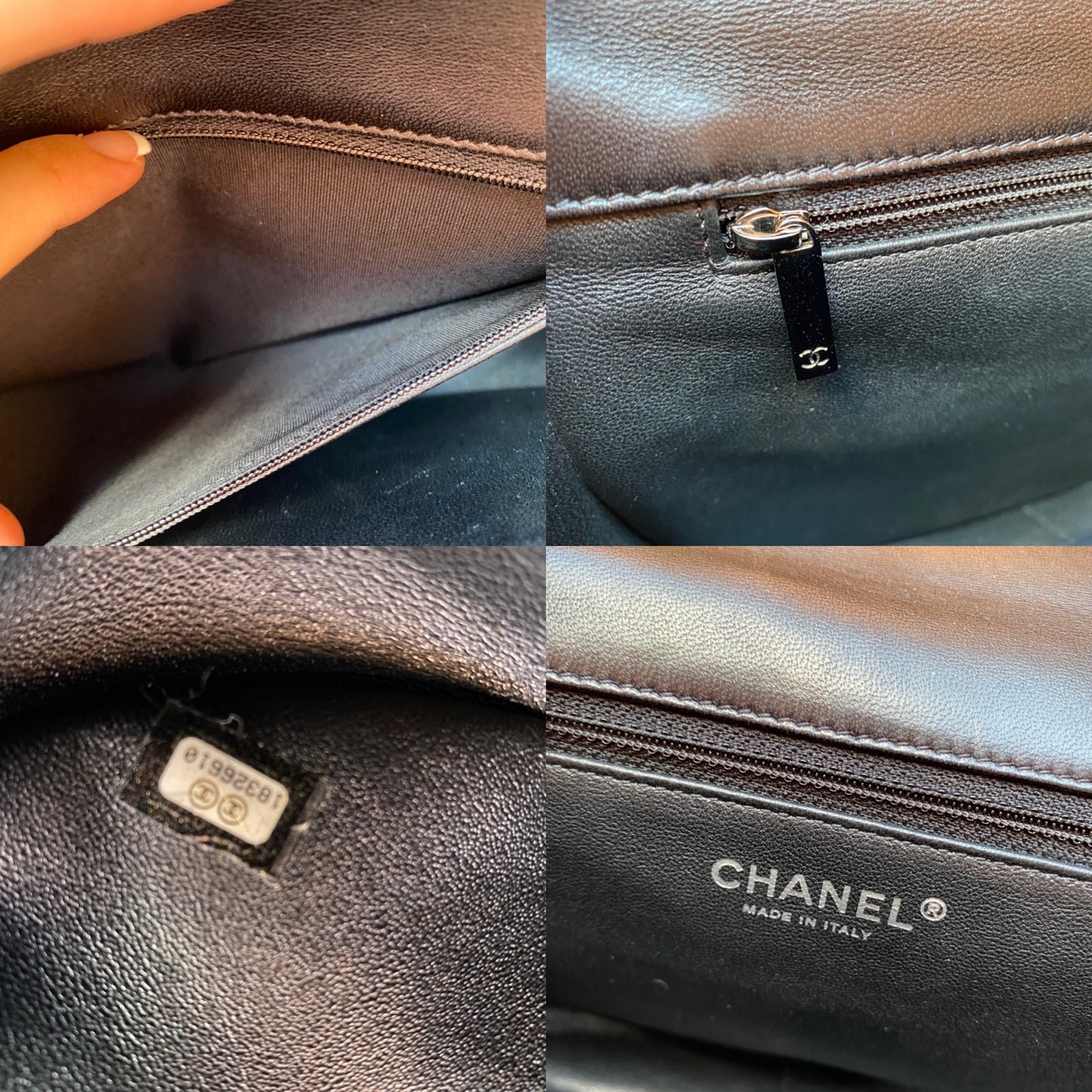 Chanel Classic Twist Crescent Quilted Flap Shoulder Bag