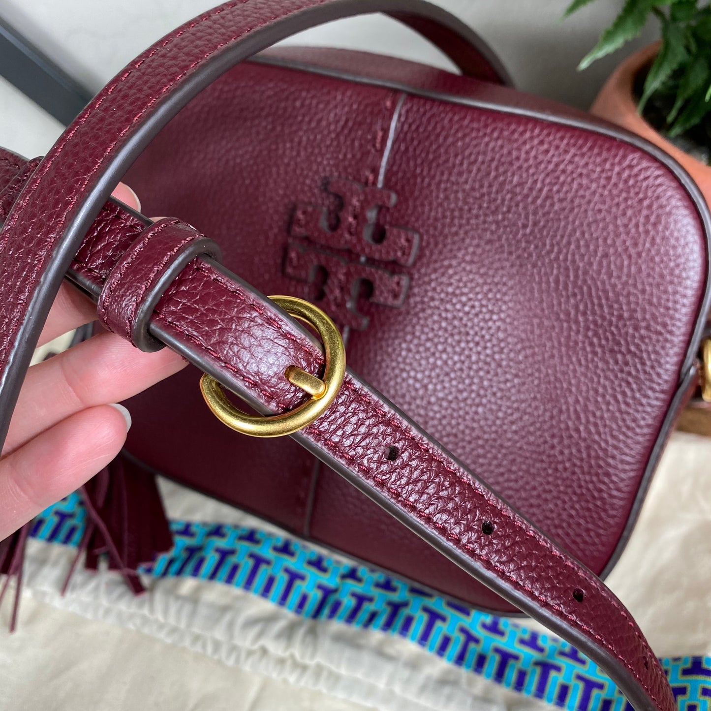 Tory Burch McGraw Camera Crossbody Bag