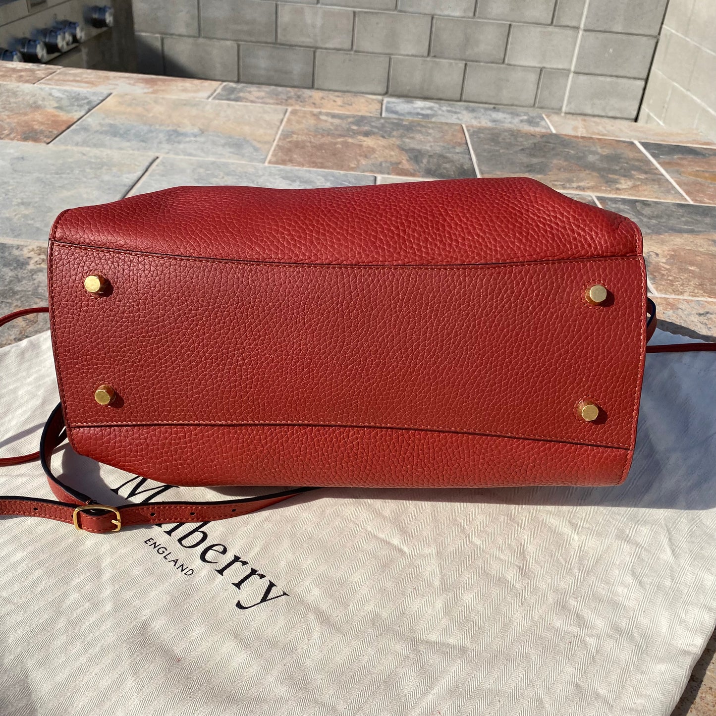 Mulberry Iris Large Leather Shoulder Bag