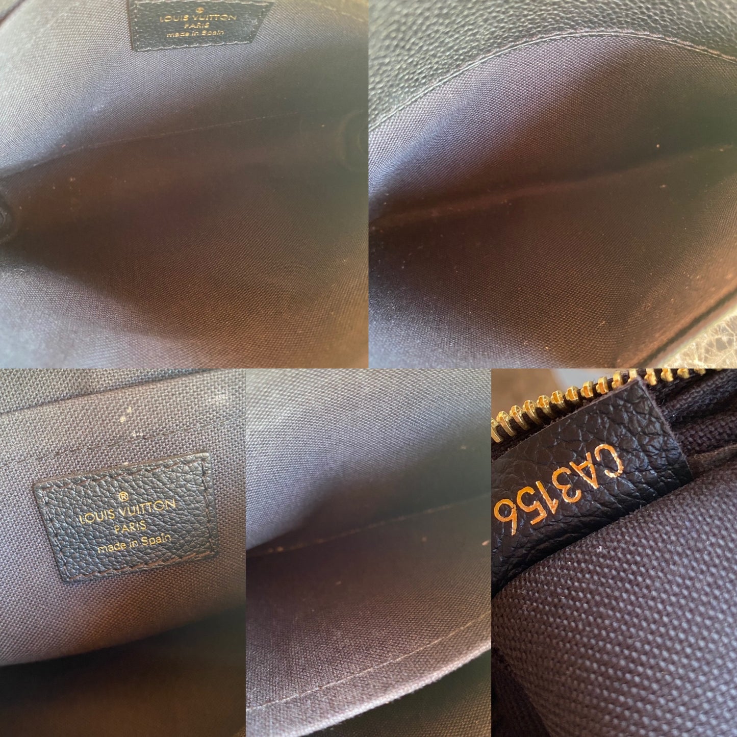 Louis Vuitton Monogram Pallas Clutch Crossbody