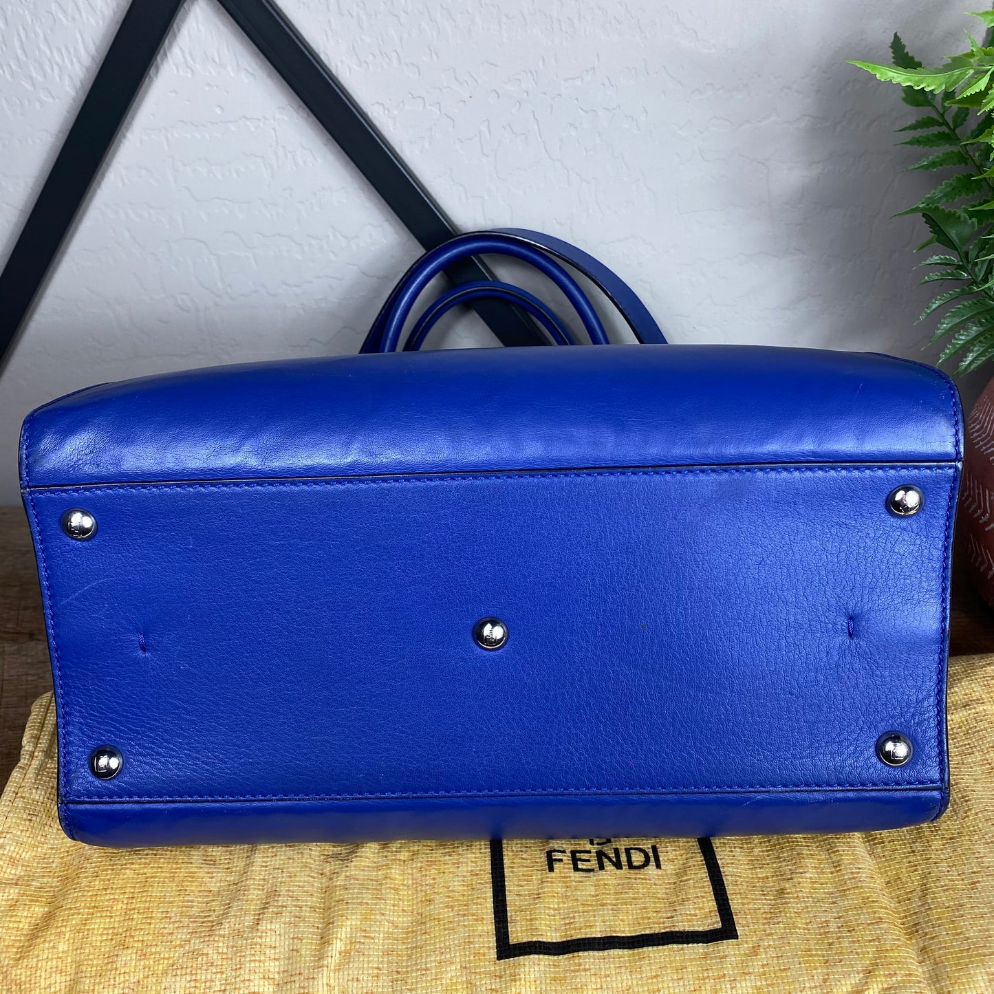 Fendi 3Jours Medium Top Handle Leather Satchel