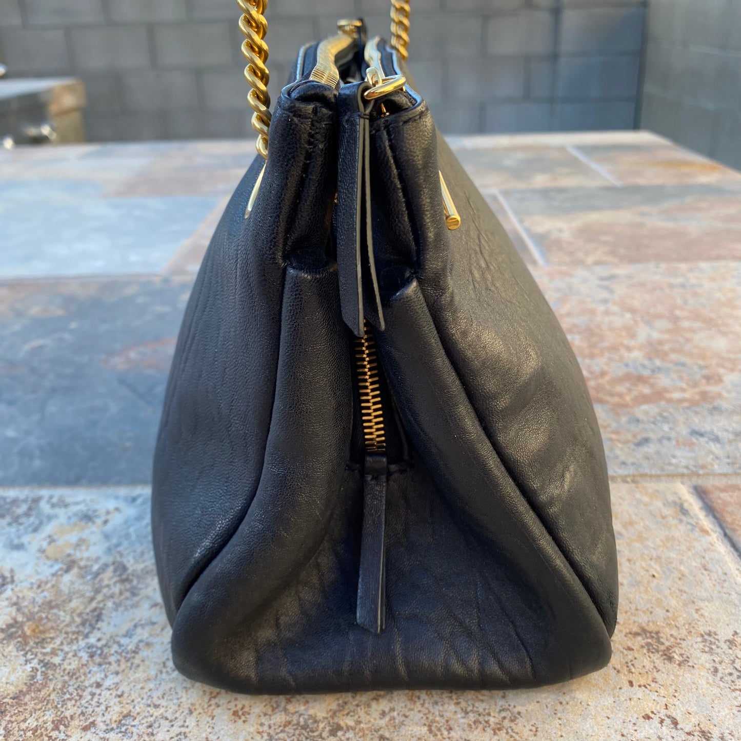 Mulberry Winsley Pebbled Lambskin Leather Shoulder Bag