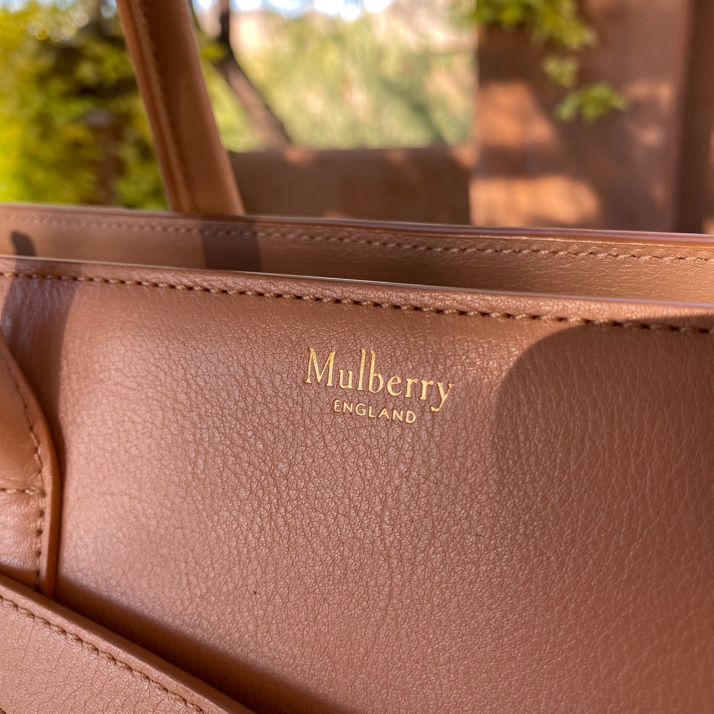 Mulberry Small Zipped Bayswater Silky Leather Tote