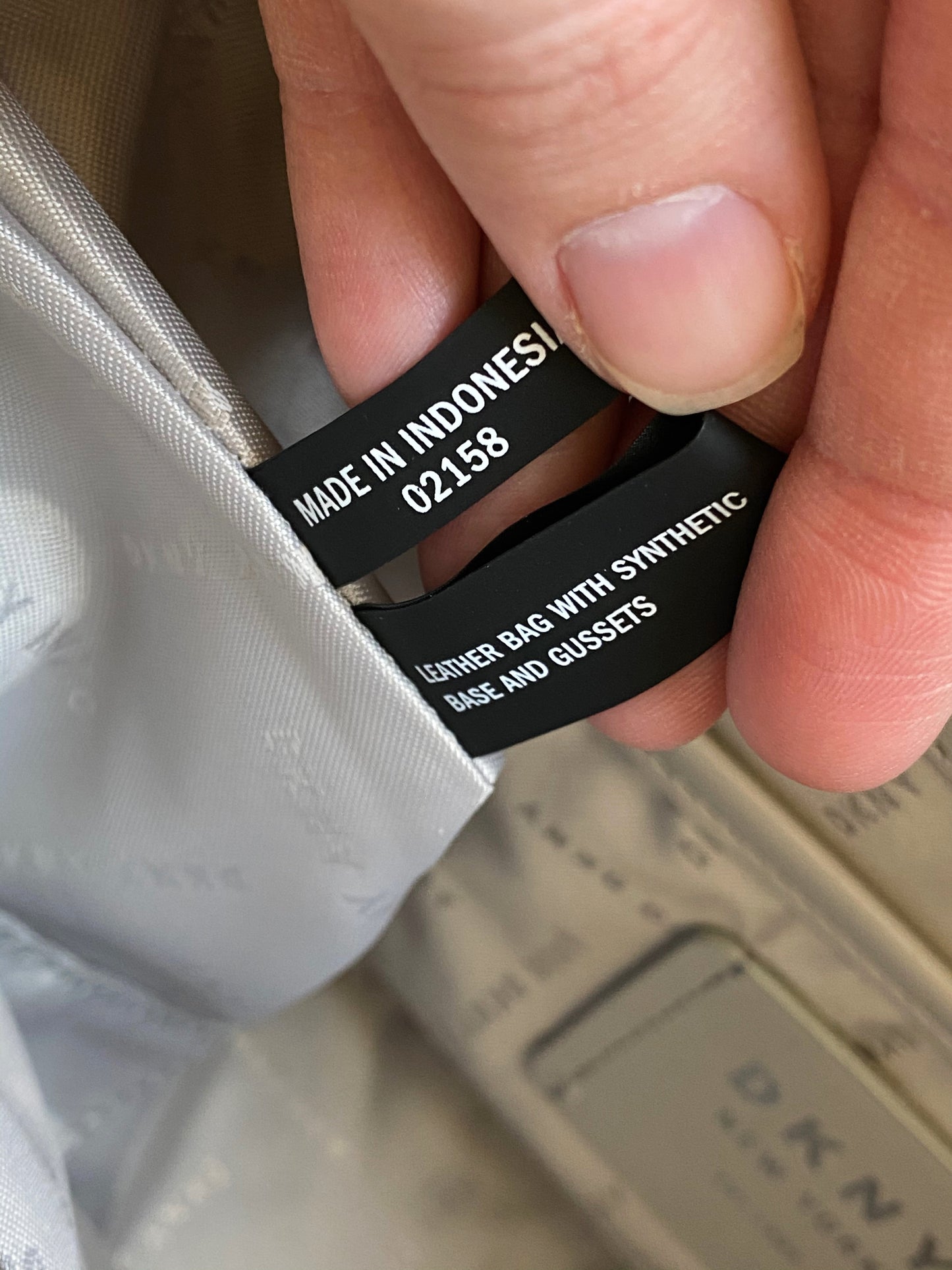 DKNY Clara Leather Satchel Crossbody Bag