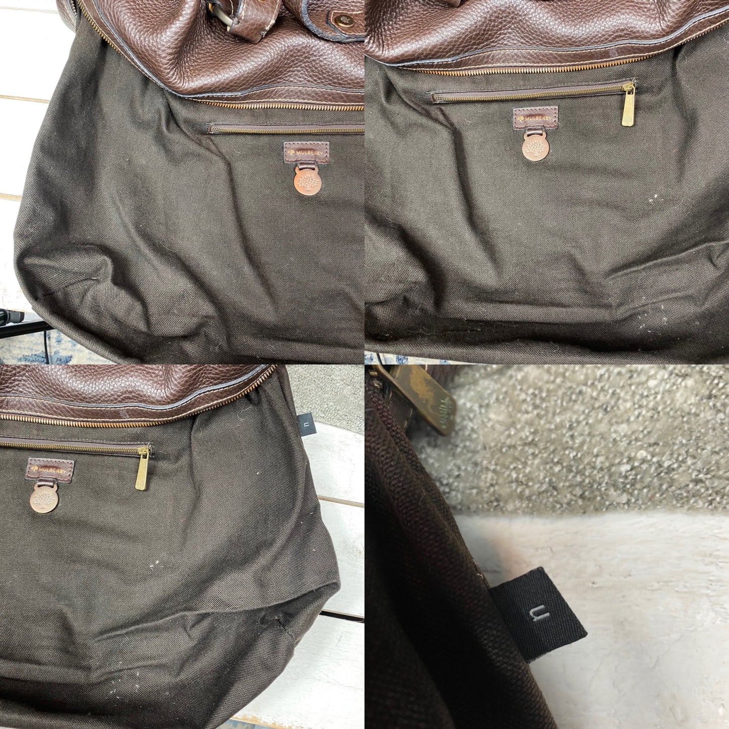 Mulberry Large Braided Leather Satchel