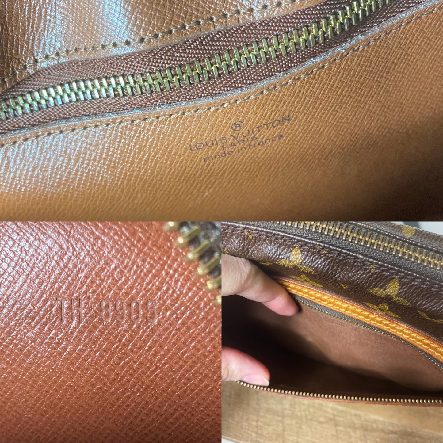 Louis Vuitton Marly Dragonne GM Wristlet Clutch