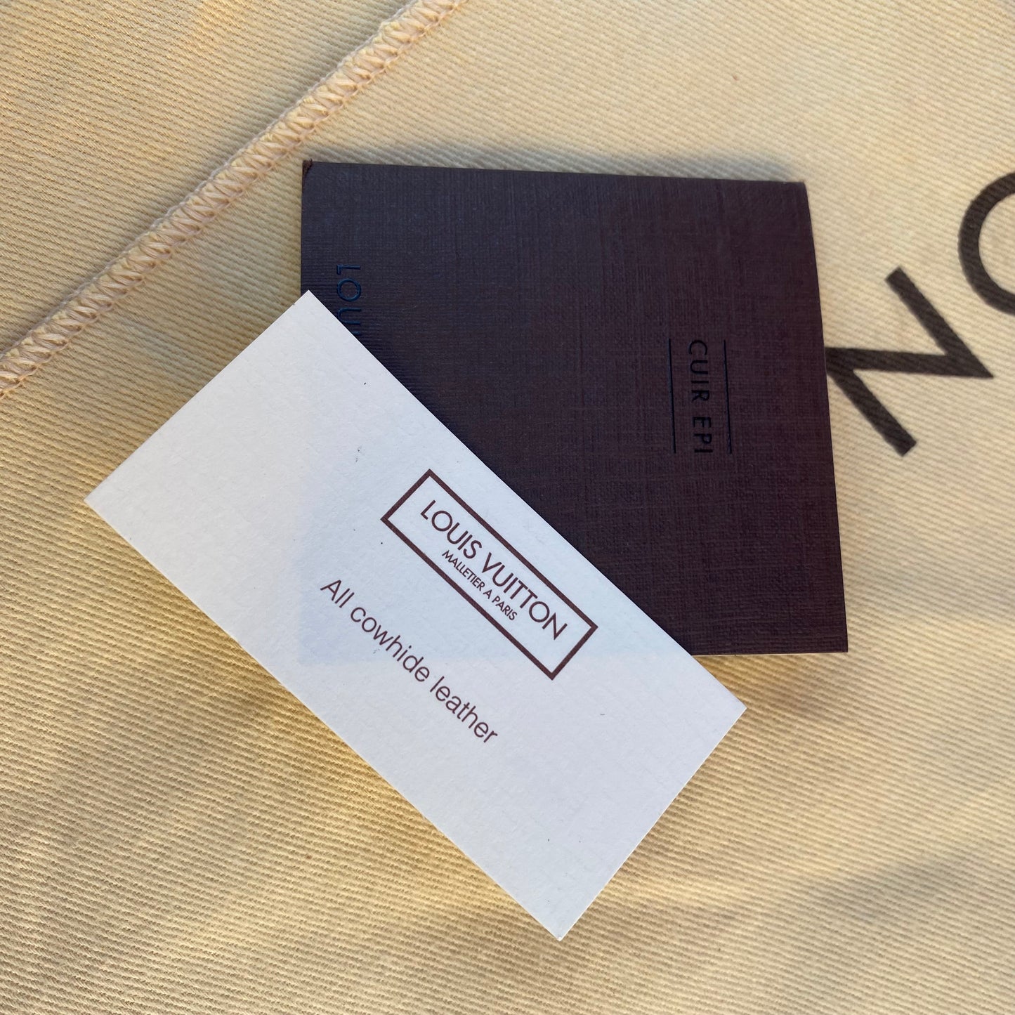 Louis Vuitton Dora MM Leather Satchel