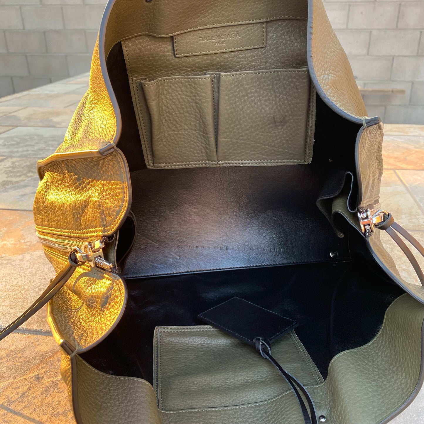 Balenciaga Papier A4 Motocross Tote