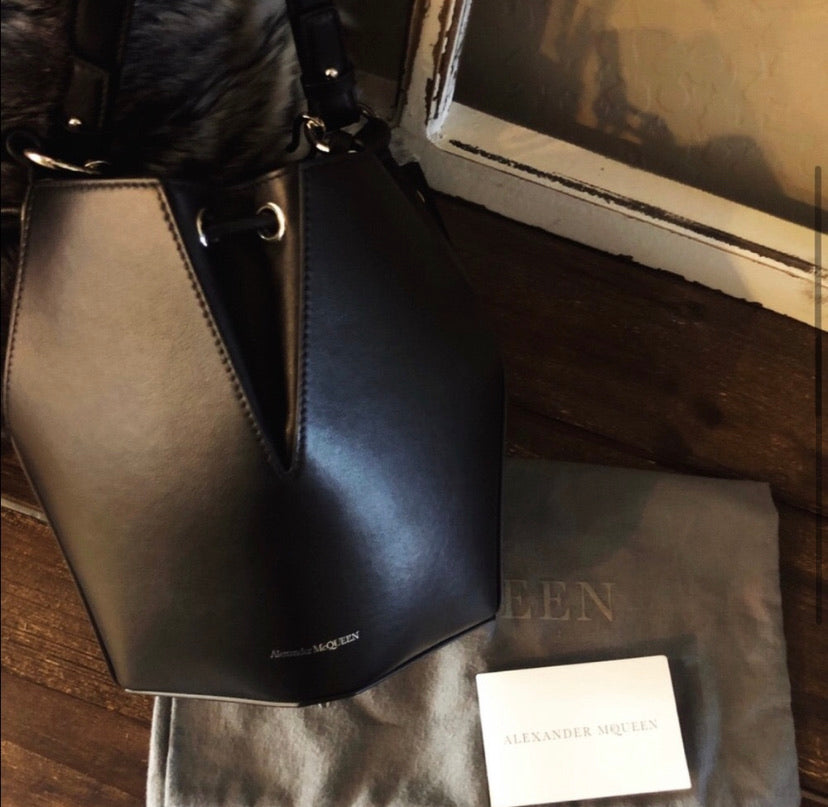 Alexander McQueen Chain Bucket Bag