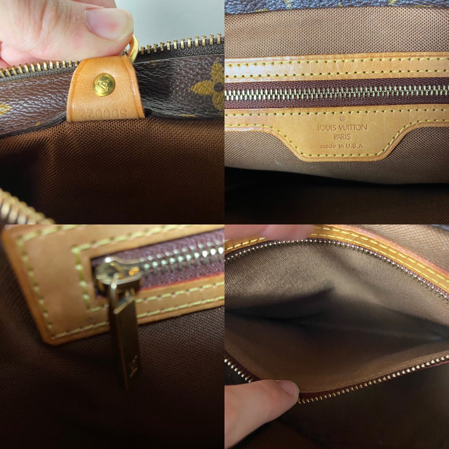 Louis Vuitton Cabas Piano Shoulder Bag