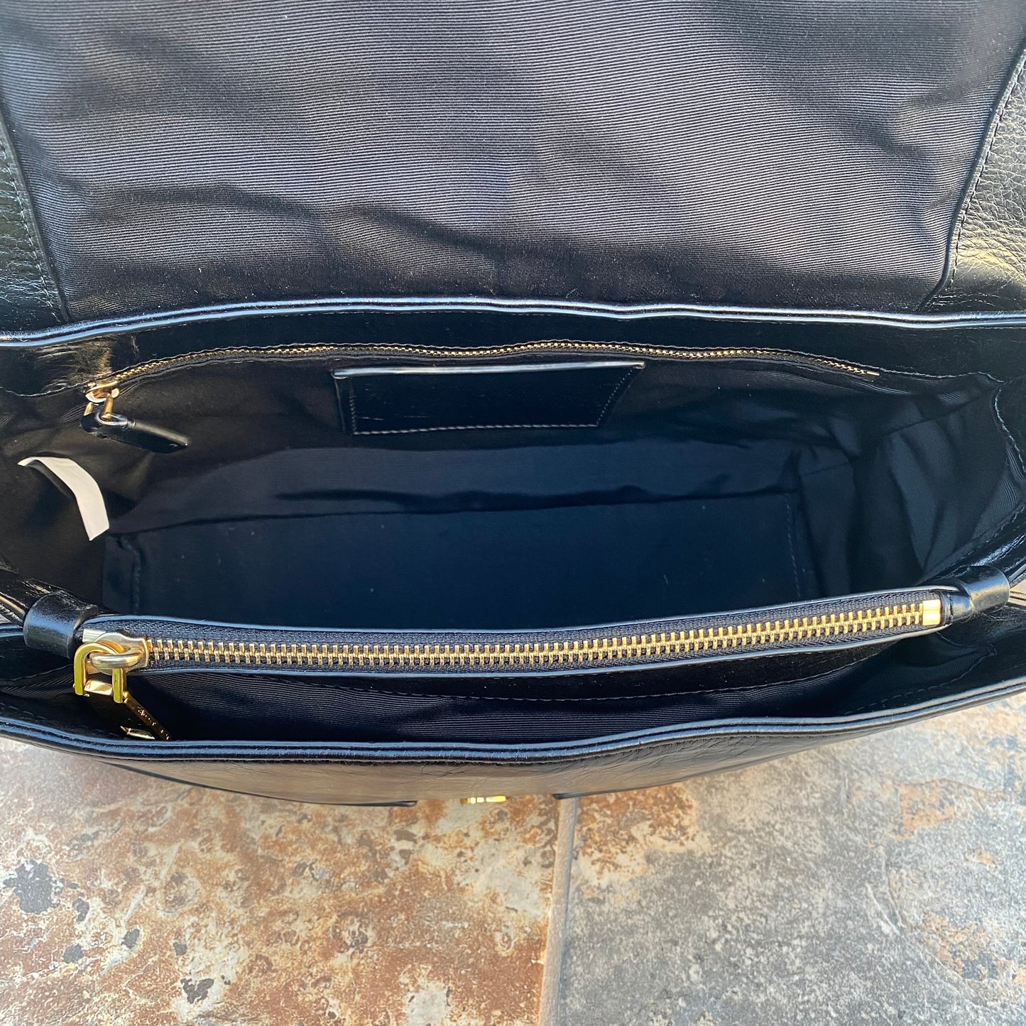 Marc Jacobs Black Studded Envelope Crossbody