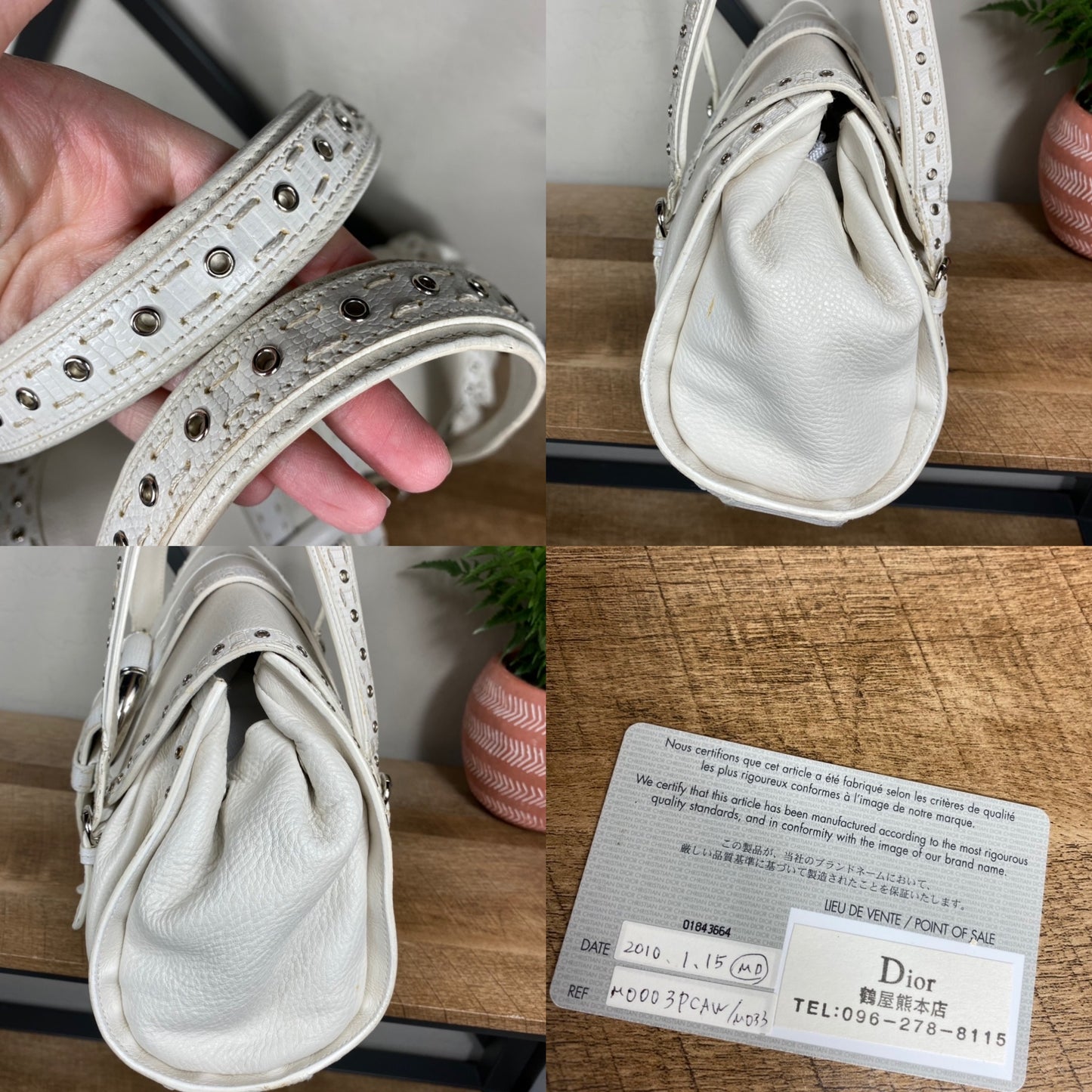 Christian Dior Savane Chic Flap Bag