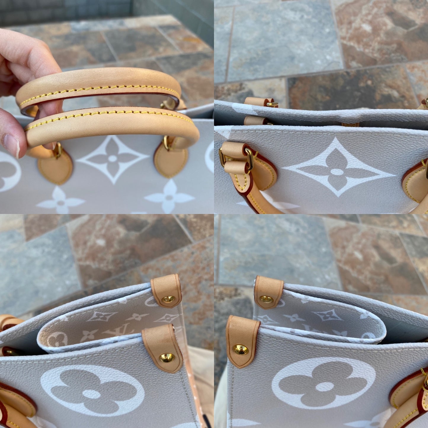 Louis Vuitton By The Pool Onthego GM Giant Monogram Tote