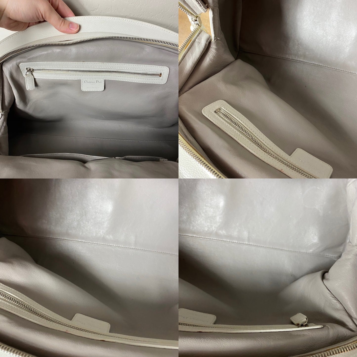 Christian Dior Leather My Dior Frame Bag